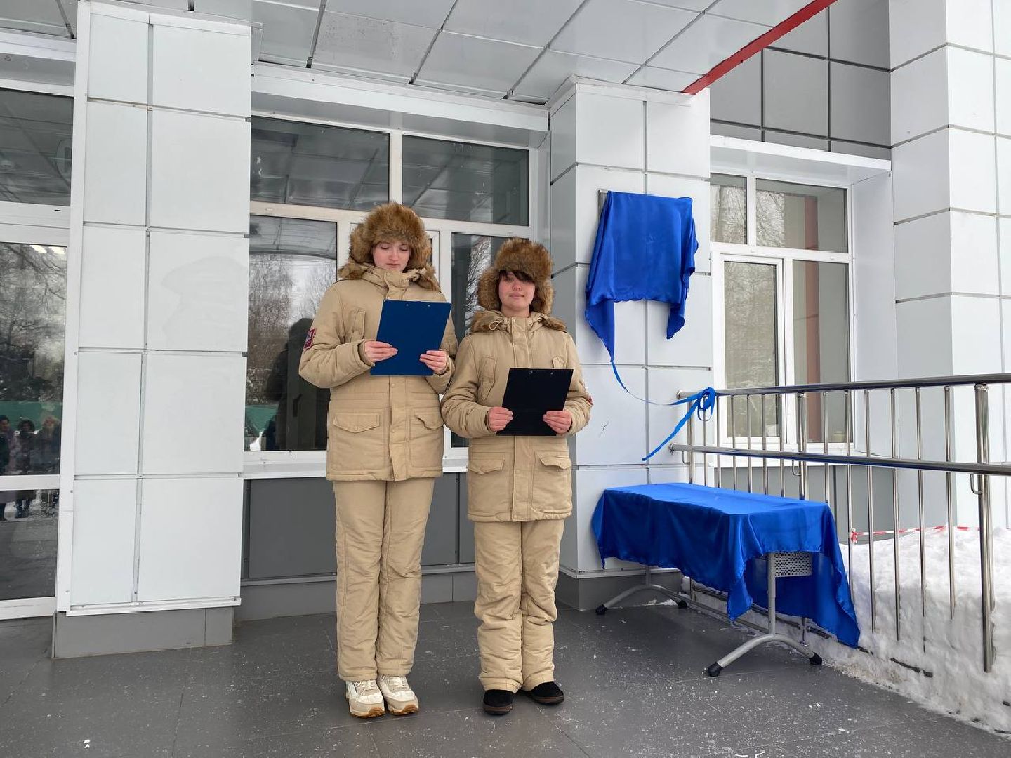 чехов, день защитника отечества, парта героя, спецоперация, открытие,