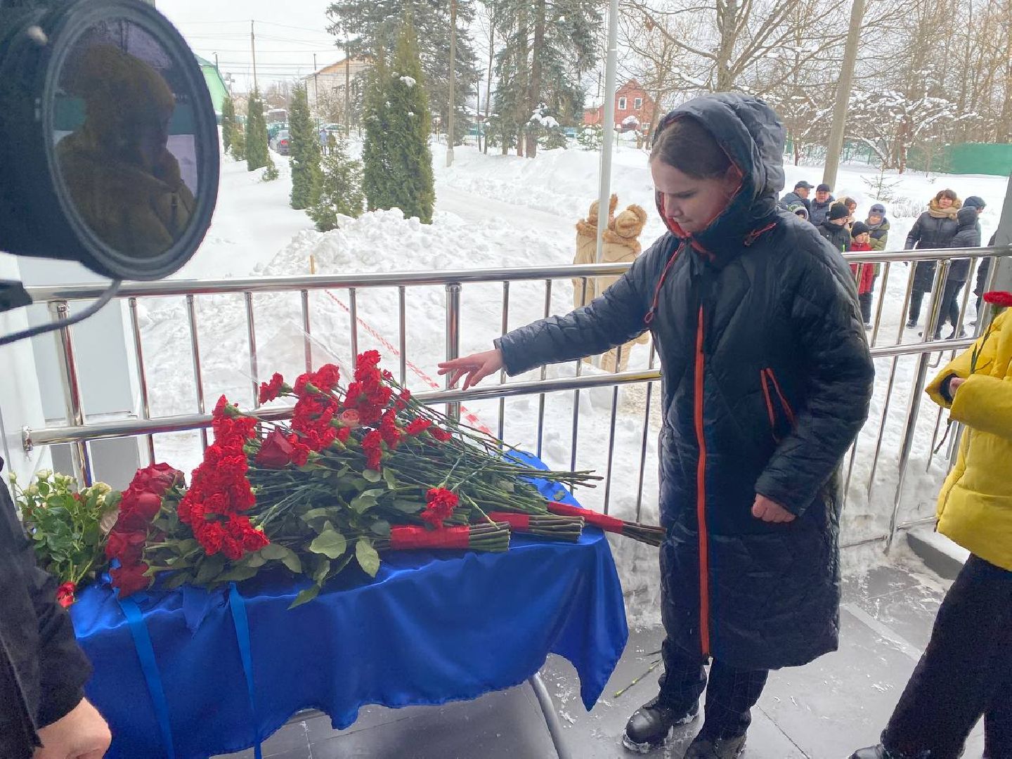чехов, день защитника отечества, парта героя, спецоперация, открытие,