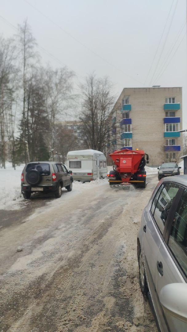 жкх, Уборка города, обработка дорог, Коммунальная техника, Дубна,