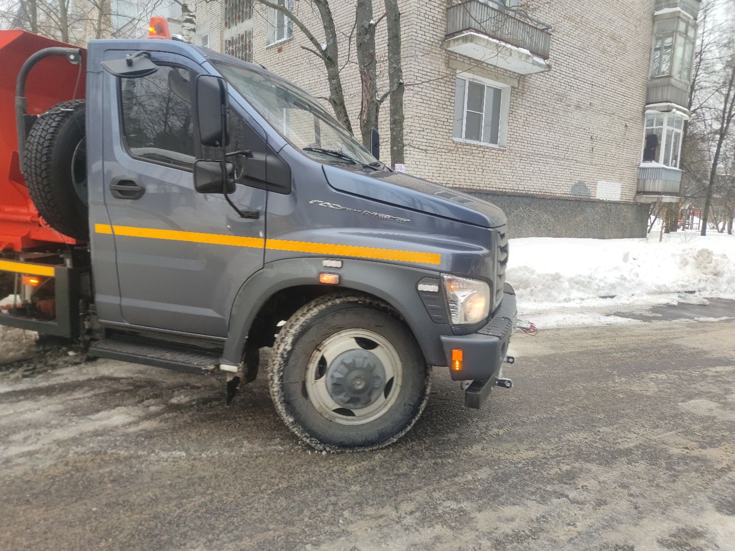 жкх, Уборка города, обработка дорог, Коммунальная техника, Дубна,