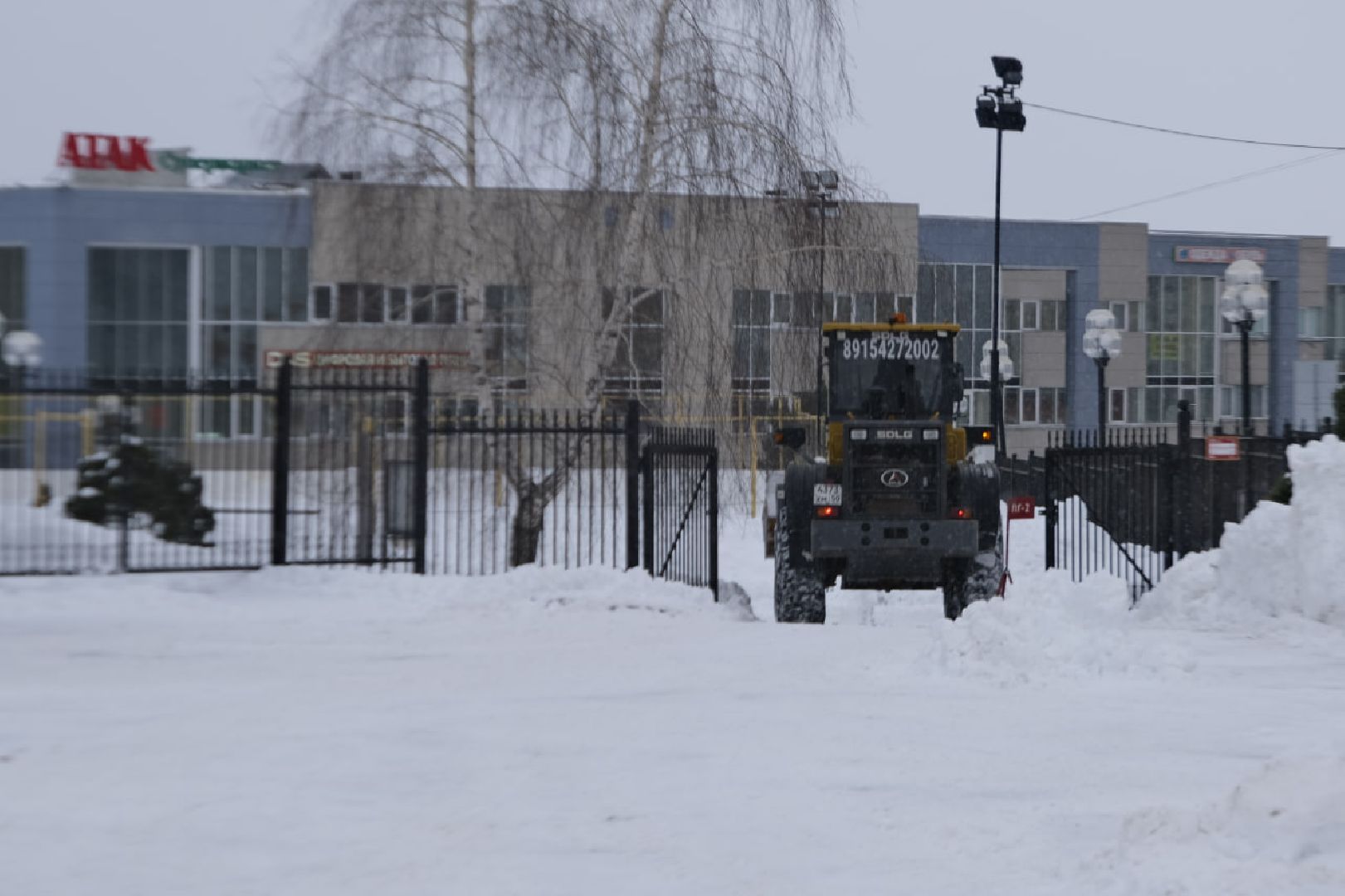 пущино, уборка снега,