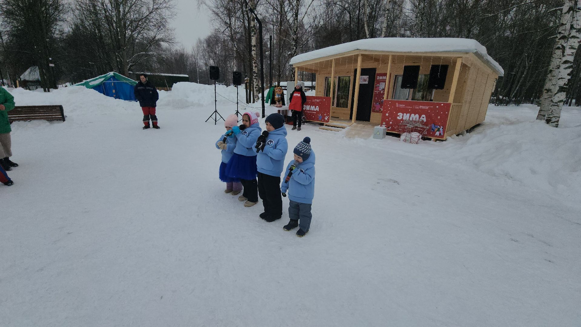 долгопрудный, 23 февраля, дети, парки,