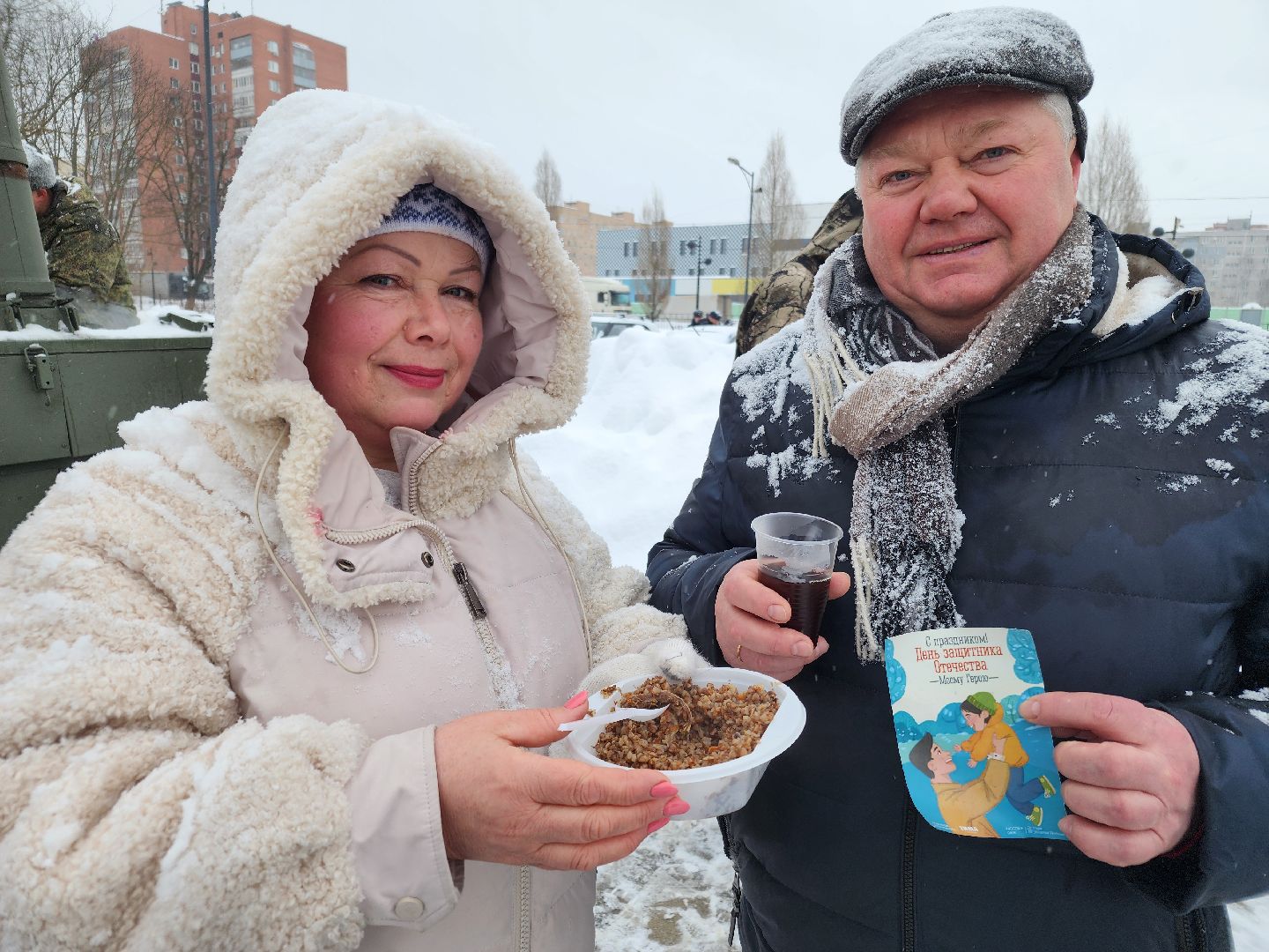 день защитника отечества, орехово-зуево, парки подмосковья, Выставка оружия, Полевая кухня,