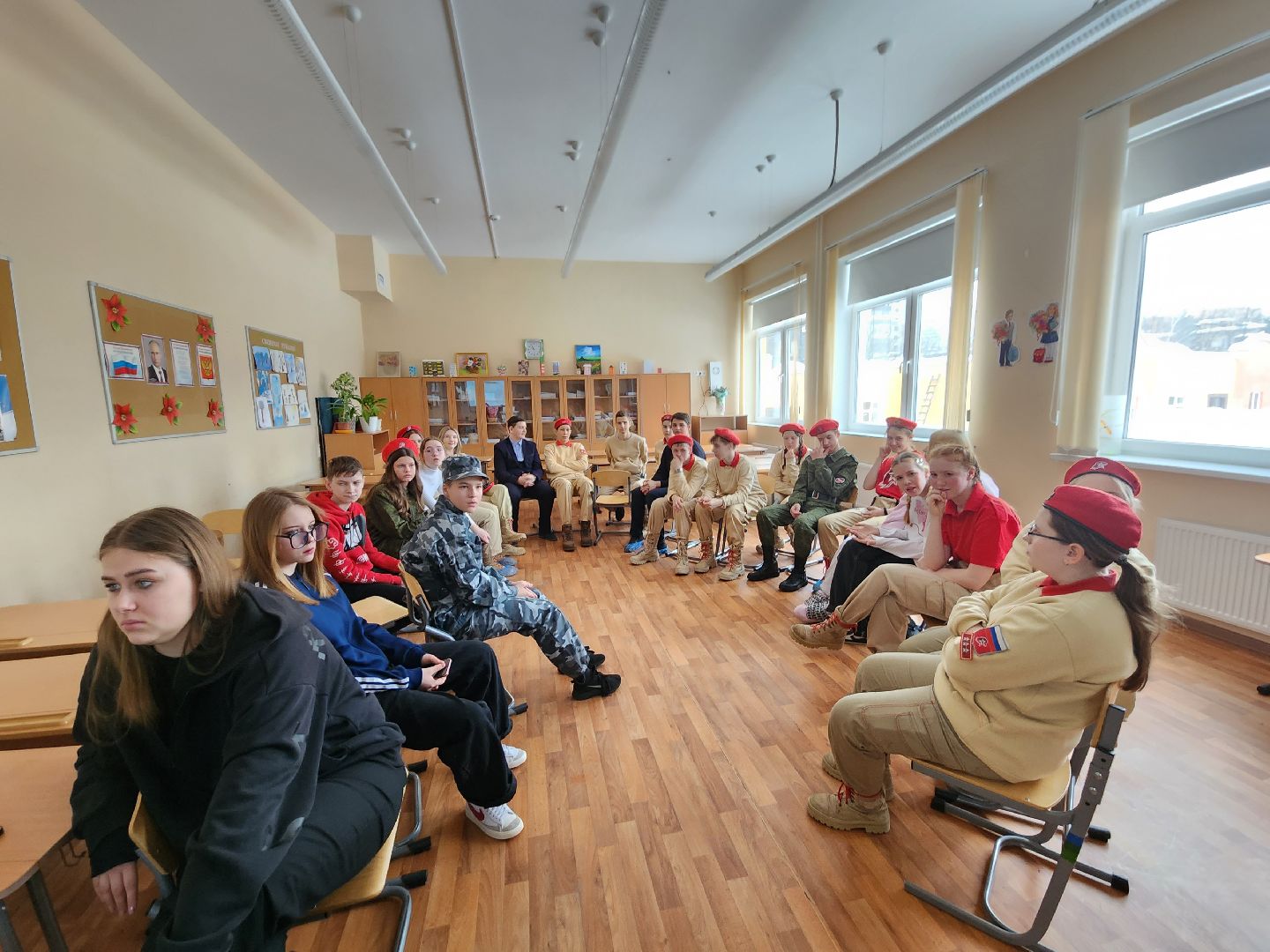 пушкино, форум, патриотизм, школьники, день защитника отечества,