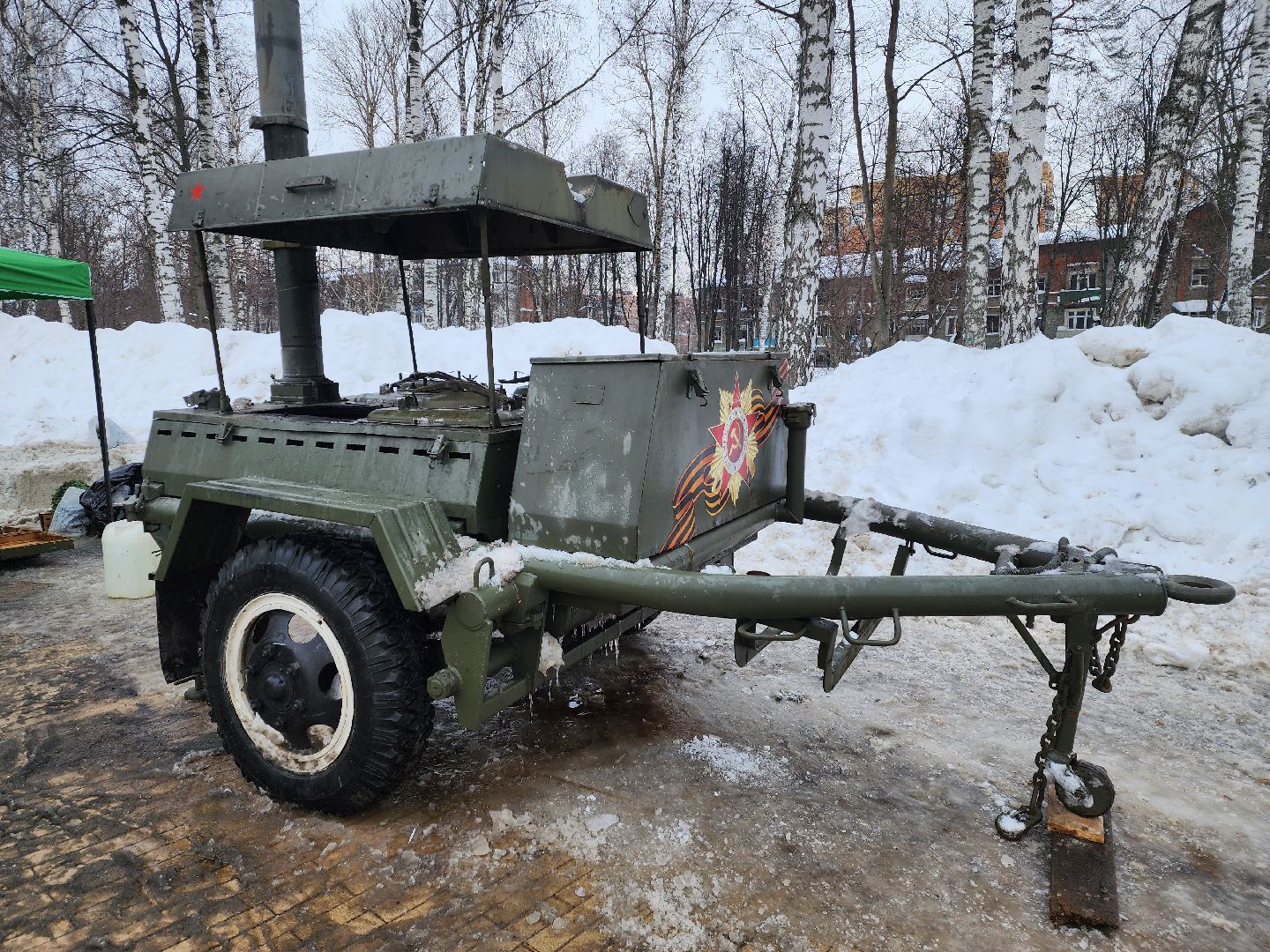 пушкино, день защитника отечества,полевая кухня,