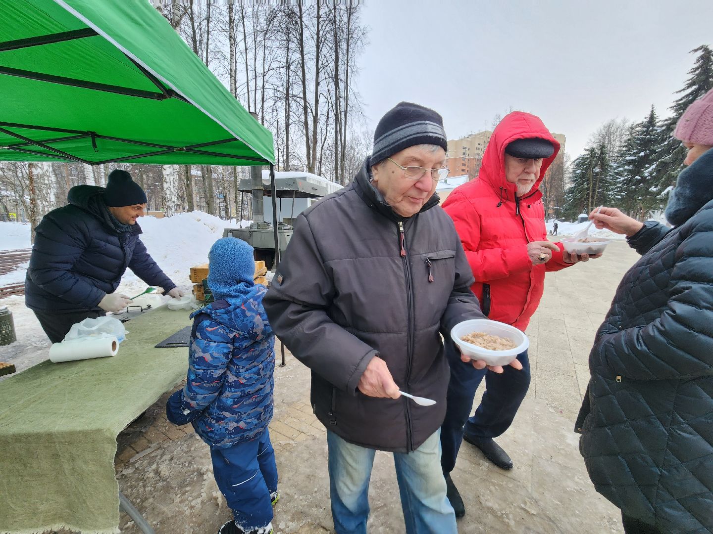 пушкино, день защитника отечества,полевая кухня,