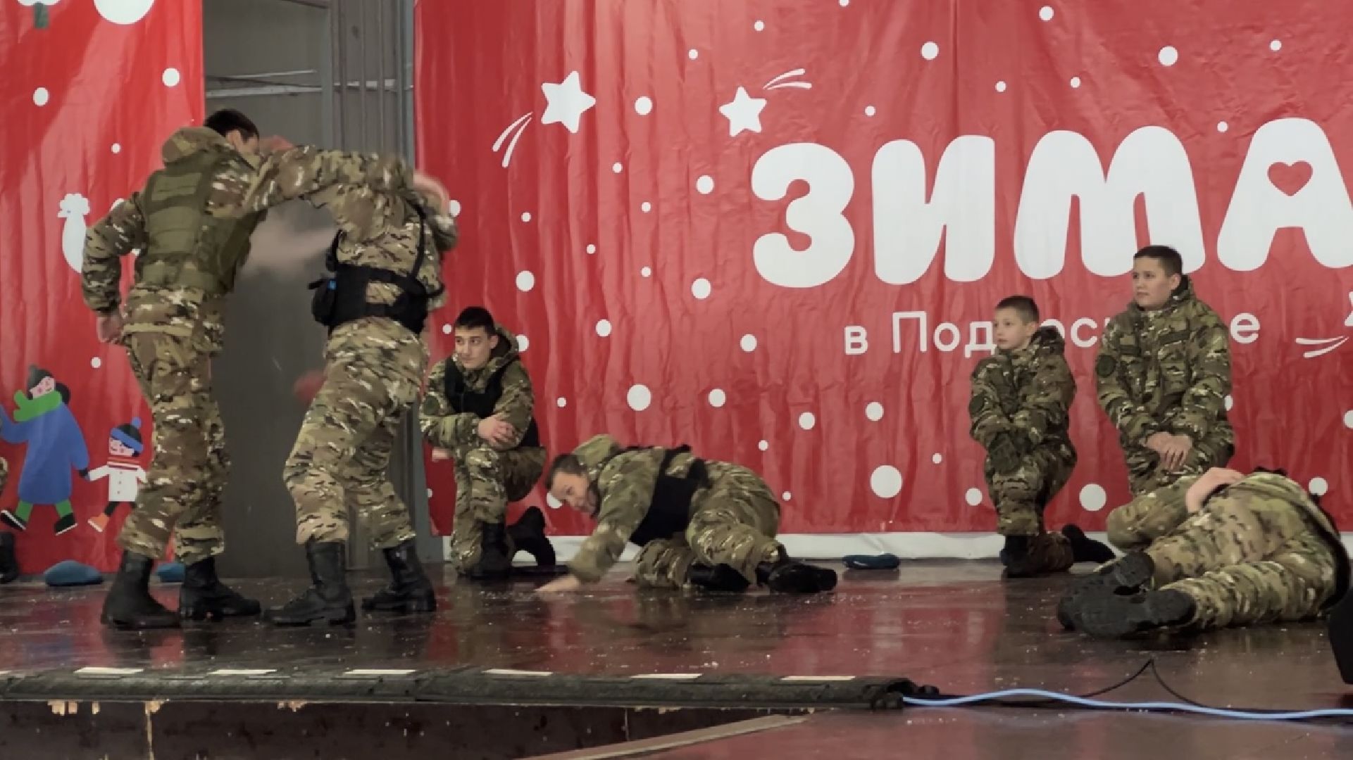 химки, день защитника отечества, военно-патриотический отряд, военная подготовка, СОВА,