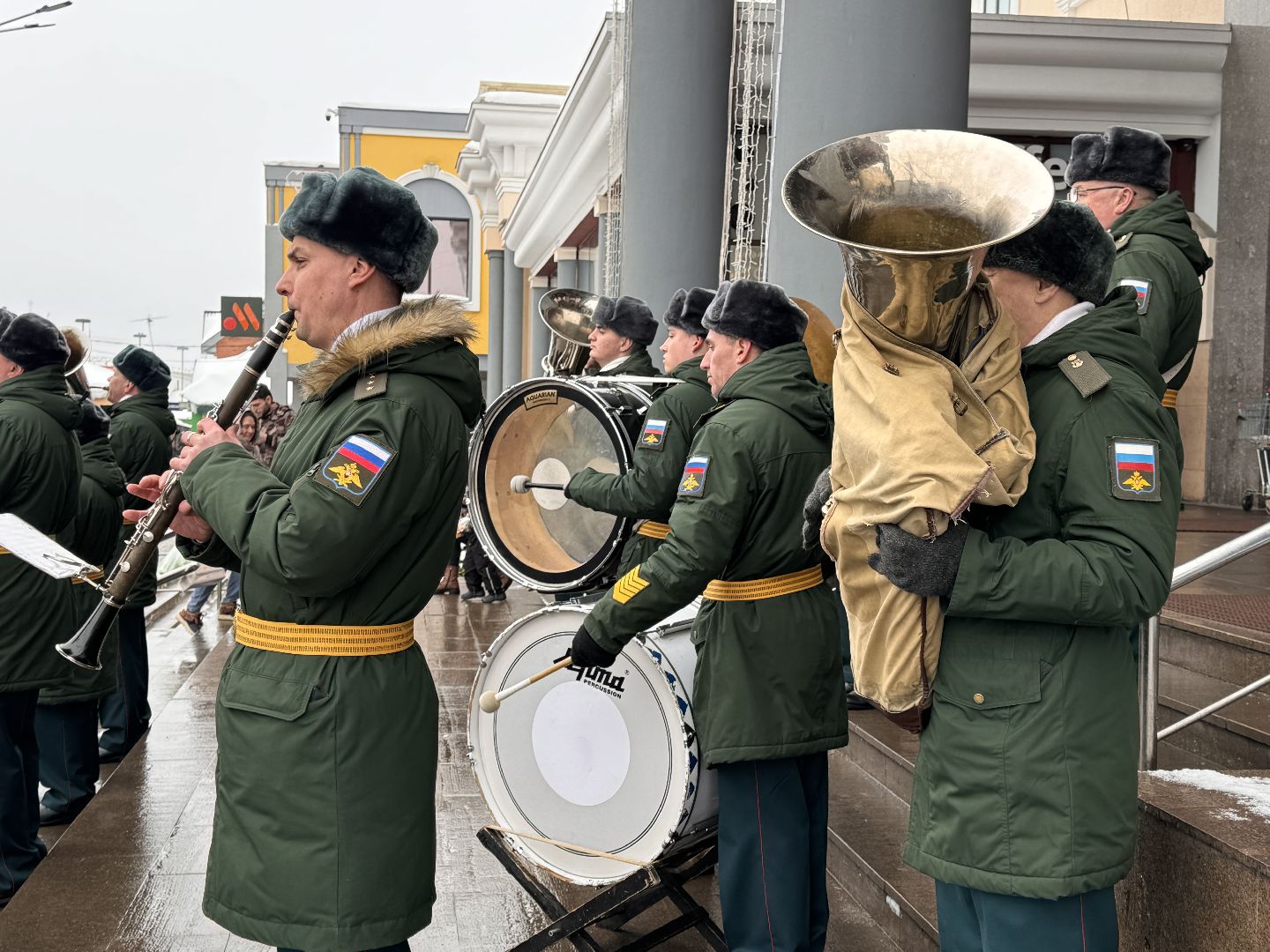 Одинцово, Военный оркестр, день защитника отечества,