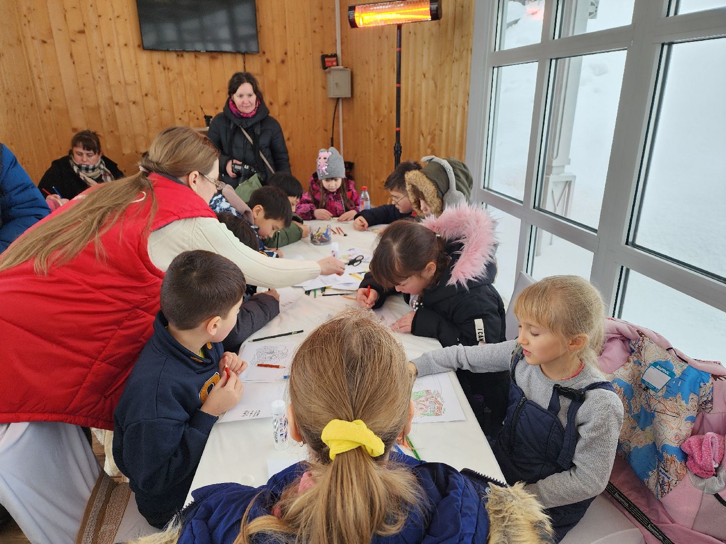 воскресенск, парк кривякино, дети, день защитника отечества,