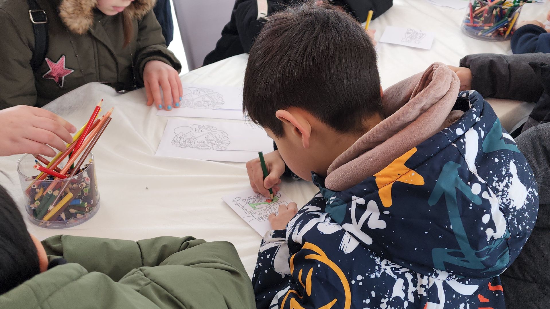 воскресенск, парк кривякино, дети, день защитника отечества,