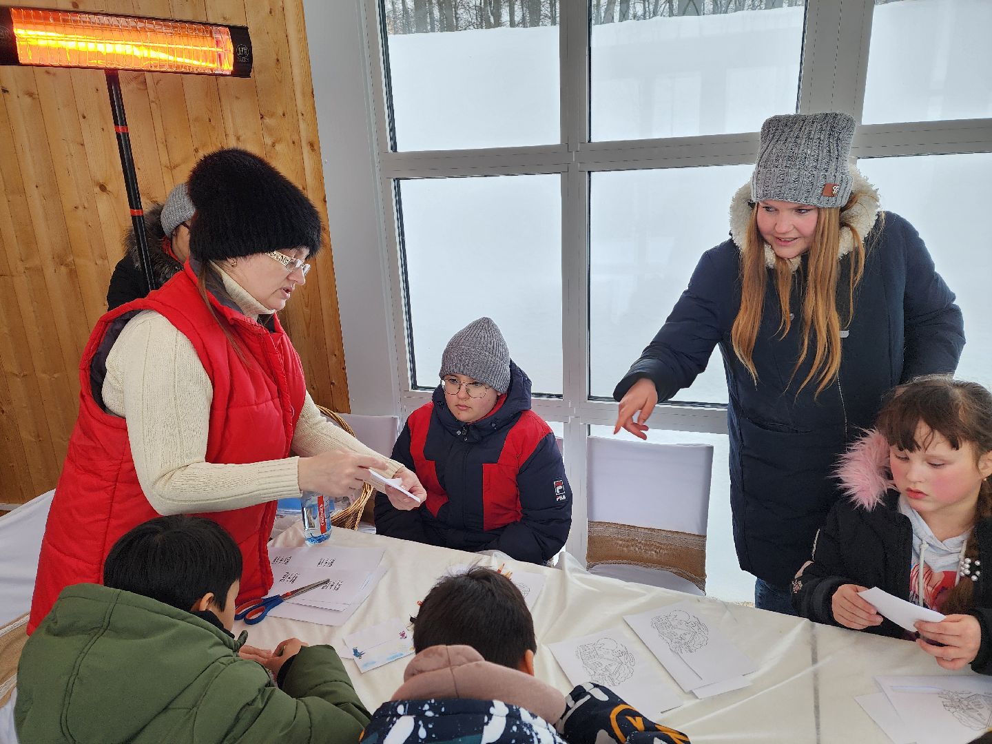 воскресенск, парк кривякино, дети, день защитника отечества,