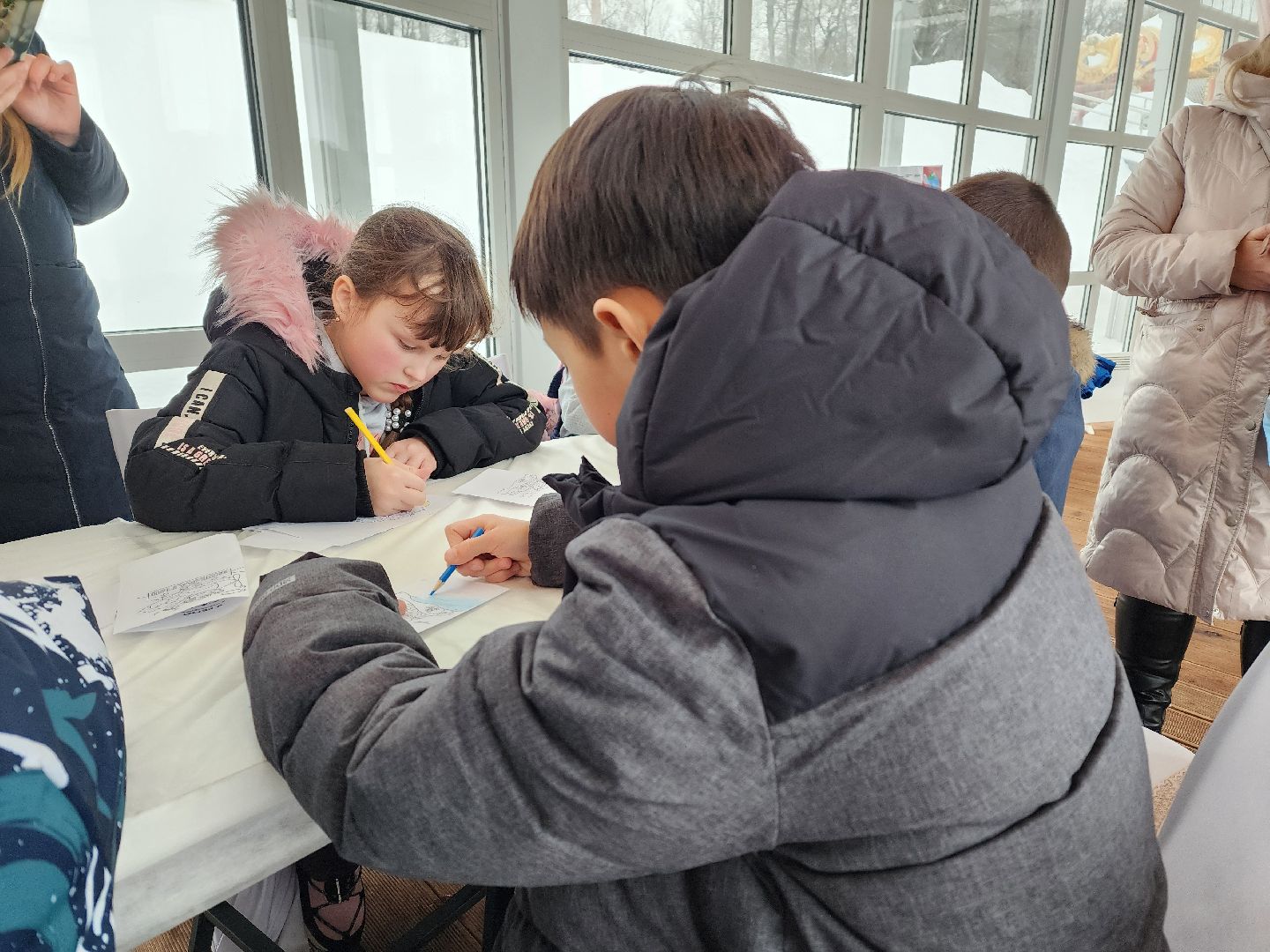 воскресенск, парк кривякино, дети, день защитника отечества,