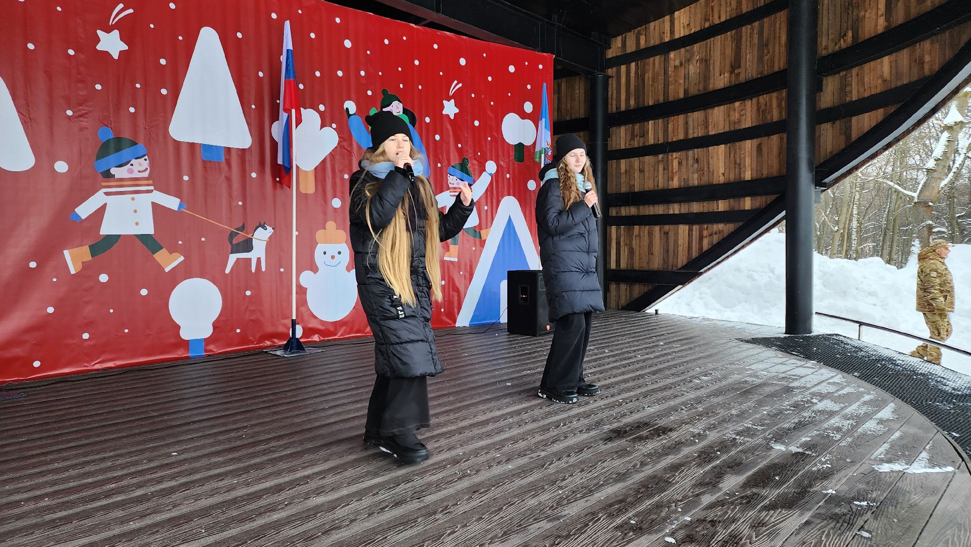 кашира, городской парк, день защитника отечества, 23 февраля, концерт, подмосковный колледж энергия, каданс, забава,