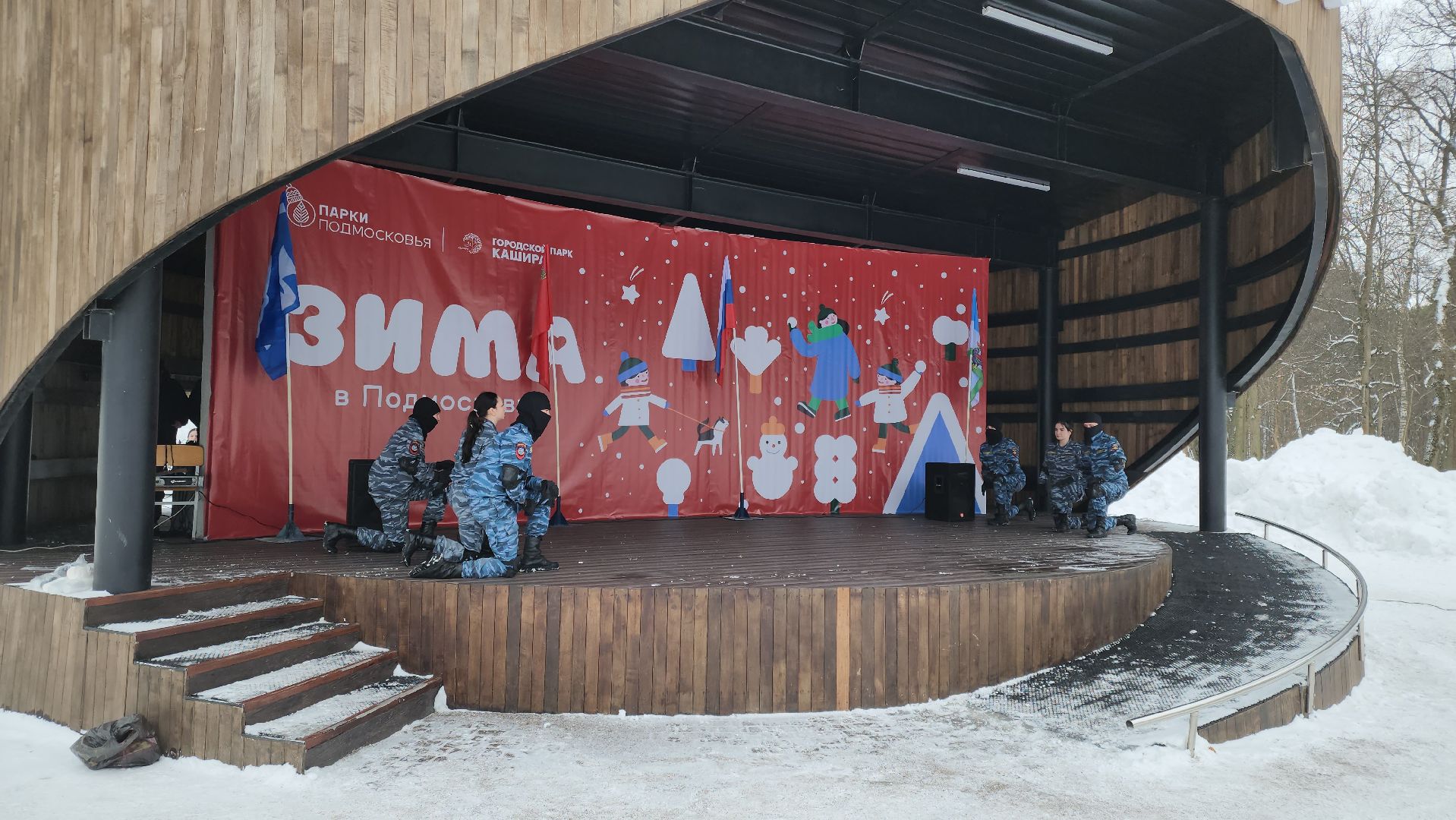 кашира, городской парк, день защитника отечества, 23 февраля, концерт, подмосковный колледж энергия, каданс, забава,