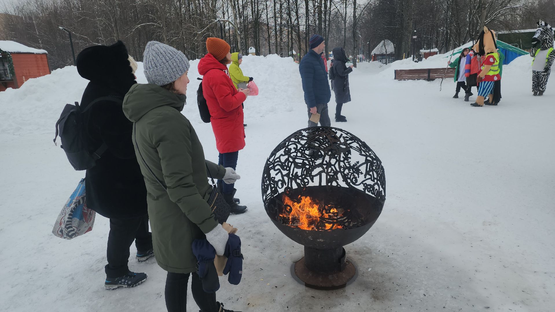 долгопрудный, 23 февраля, очаг, тепло,