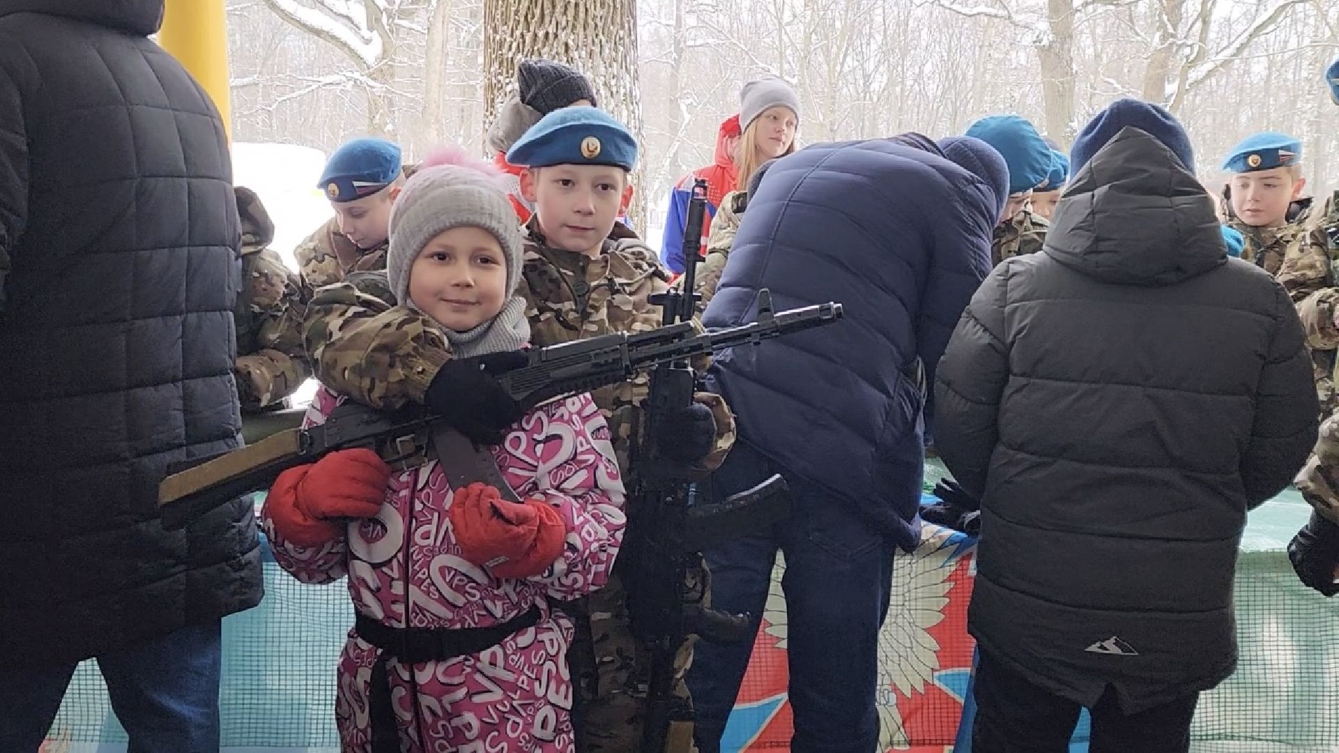 химки, день защитника отечества, военно-патриотический отряд, мастер-класс,