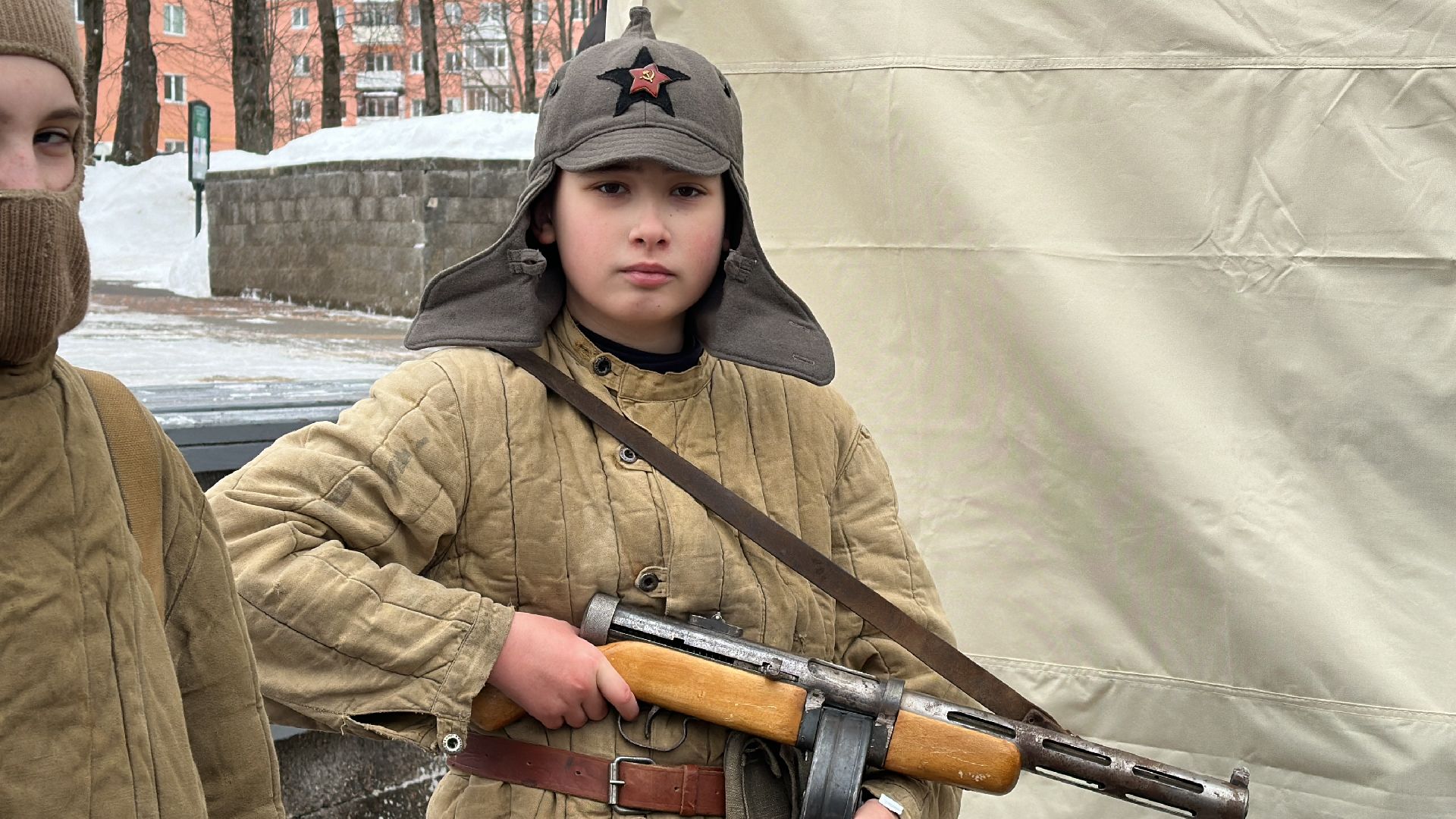 Клин, общество, история, выставка вооружения, день защитника отечества,