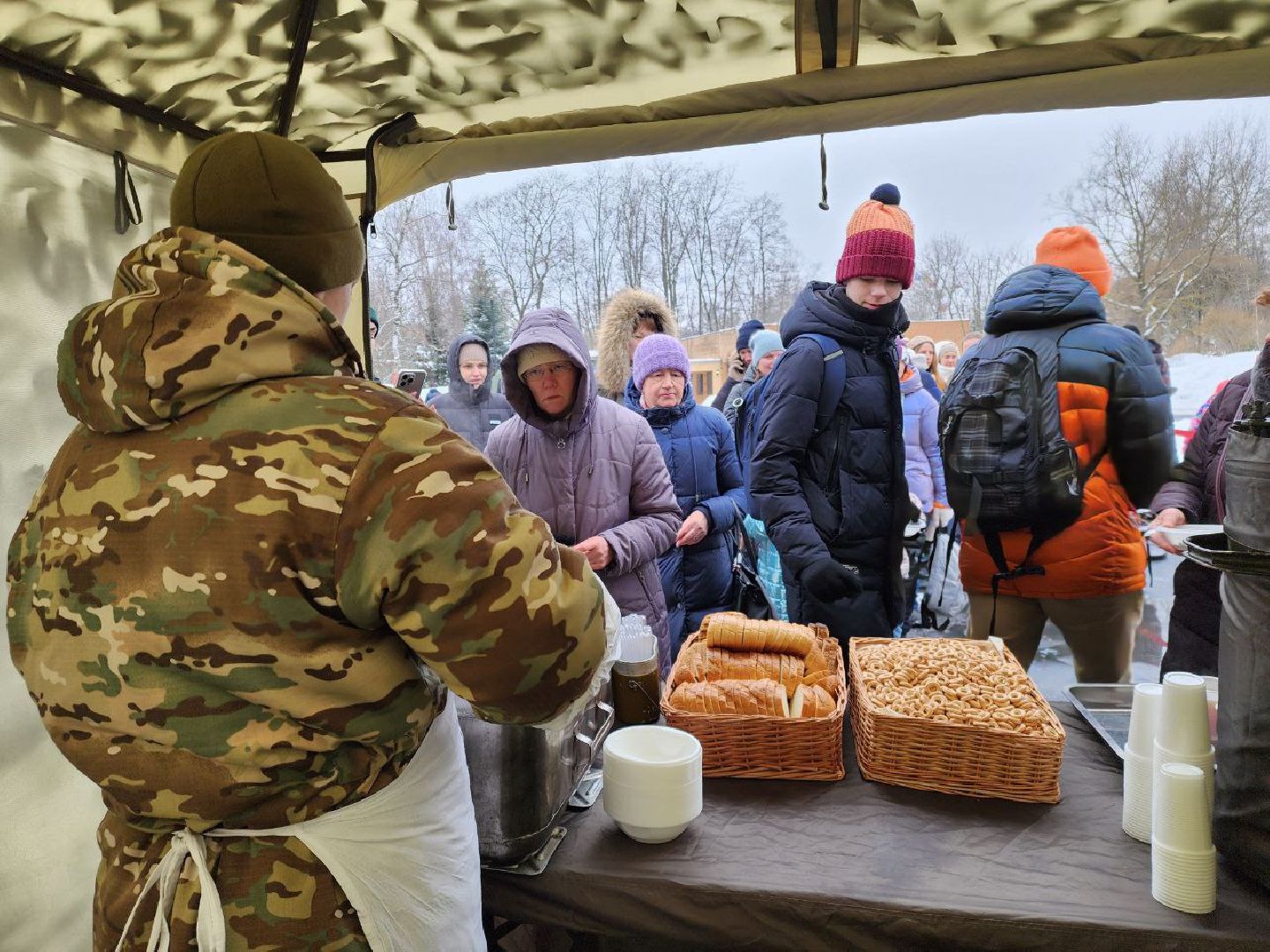 мытищи, 23 февраля, день защитника отечества, полевая кухня,