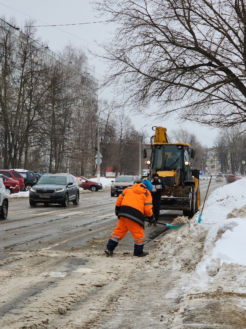 коломна, благоустройство, дороги, остановки, снег и наледь,