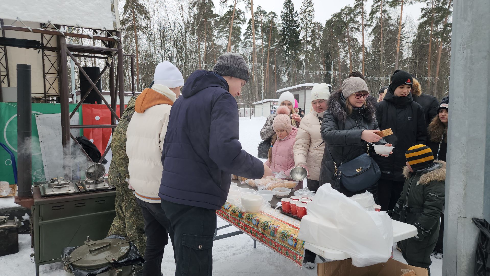 День защитника Отечества, 23 февраля, Центральный парк, Ногинск, Богородский городской округ,