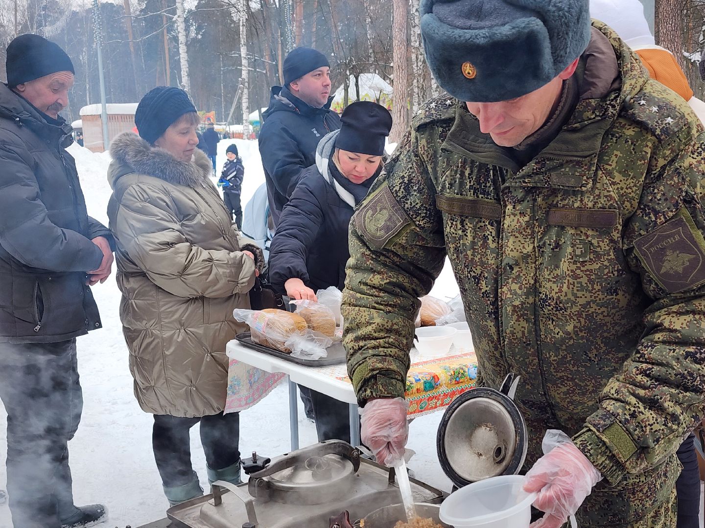 День защитника Отечества, 23 февраля, Центральный парк, Ногинск, Богородский городской округ,
