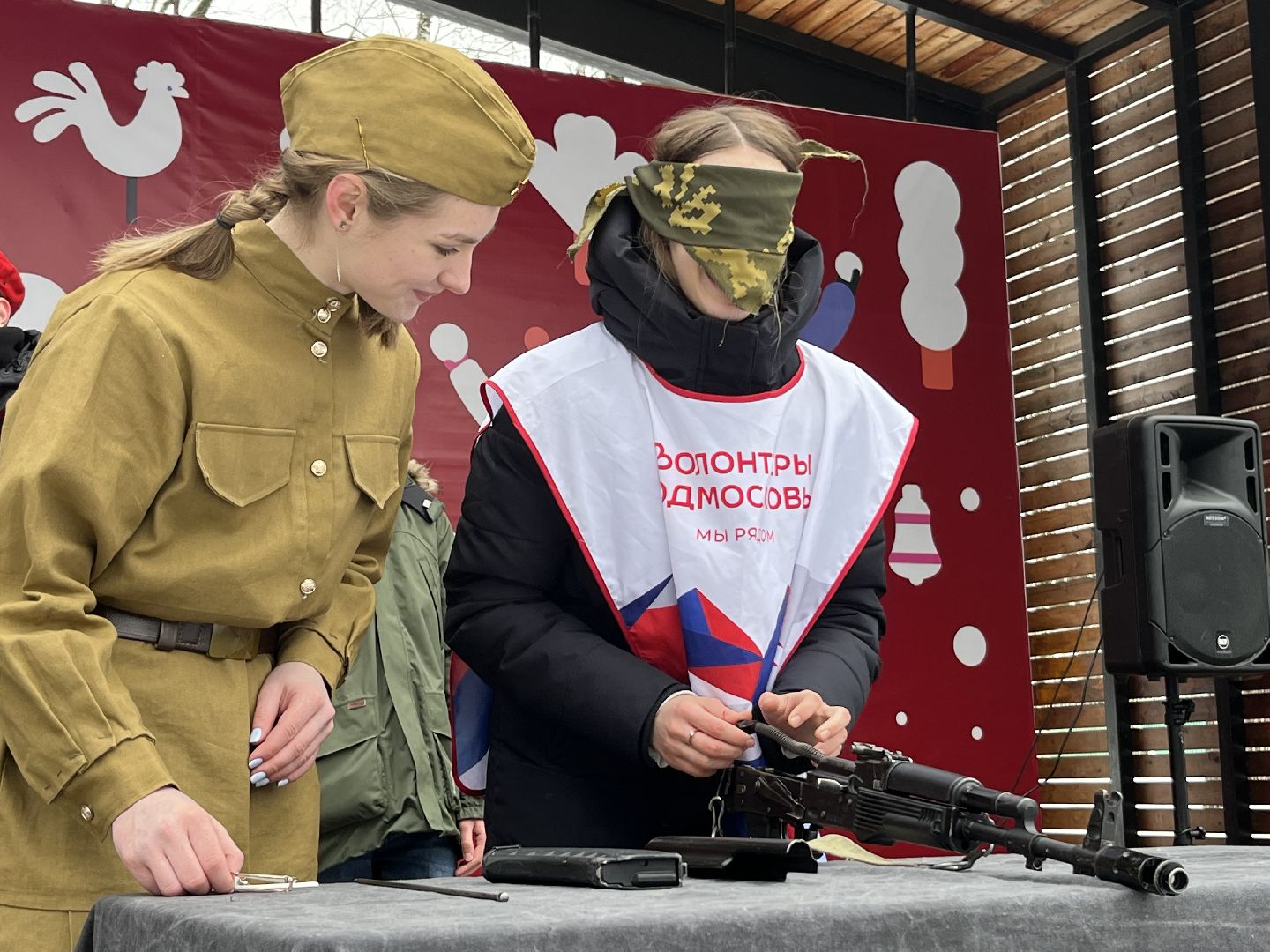 наро-фоминск, день защитника отечества, разрешите поздравить, центральный парк наро-фоминска,волонтеры подмосковья,