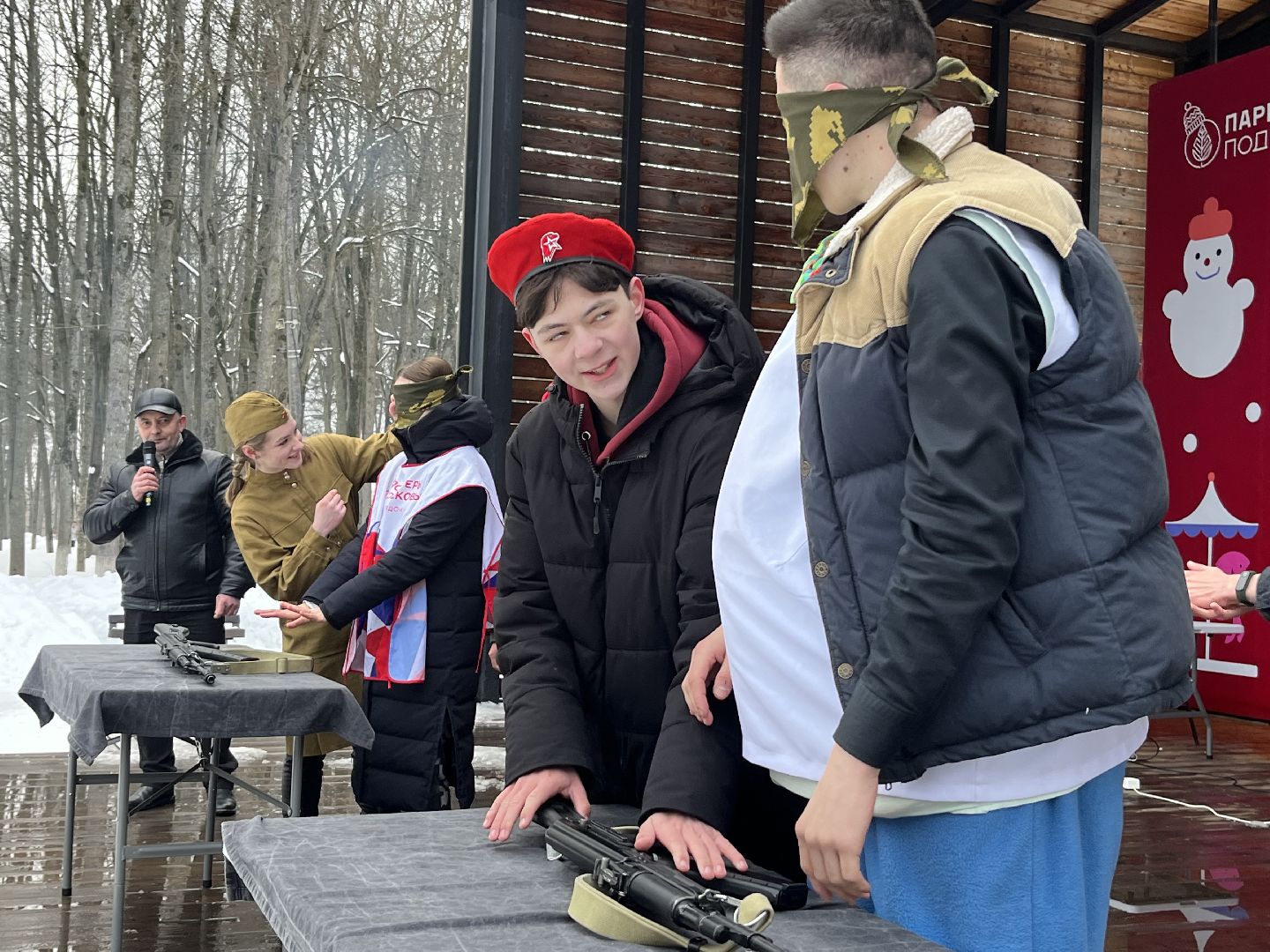 наро-фоминск, день защитника отечества, разрешите поздравить, центральный парк наро-фоминска,волонтеры подмосковья,