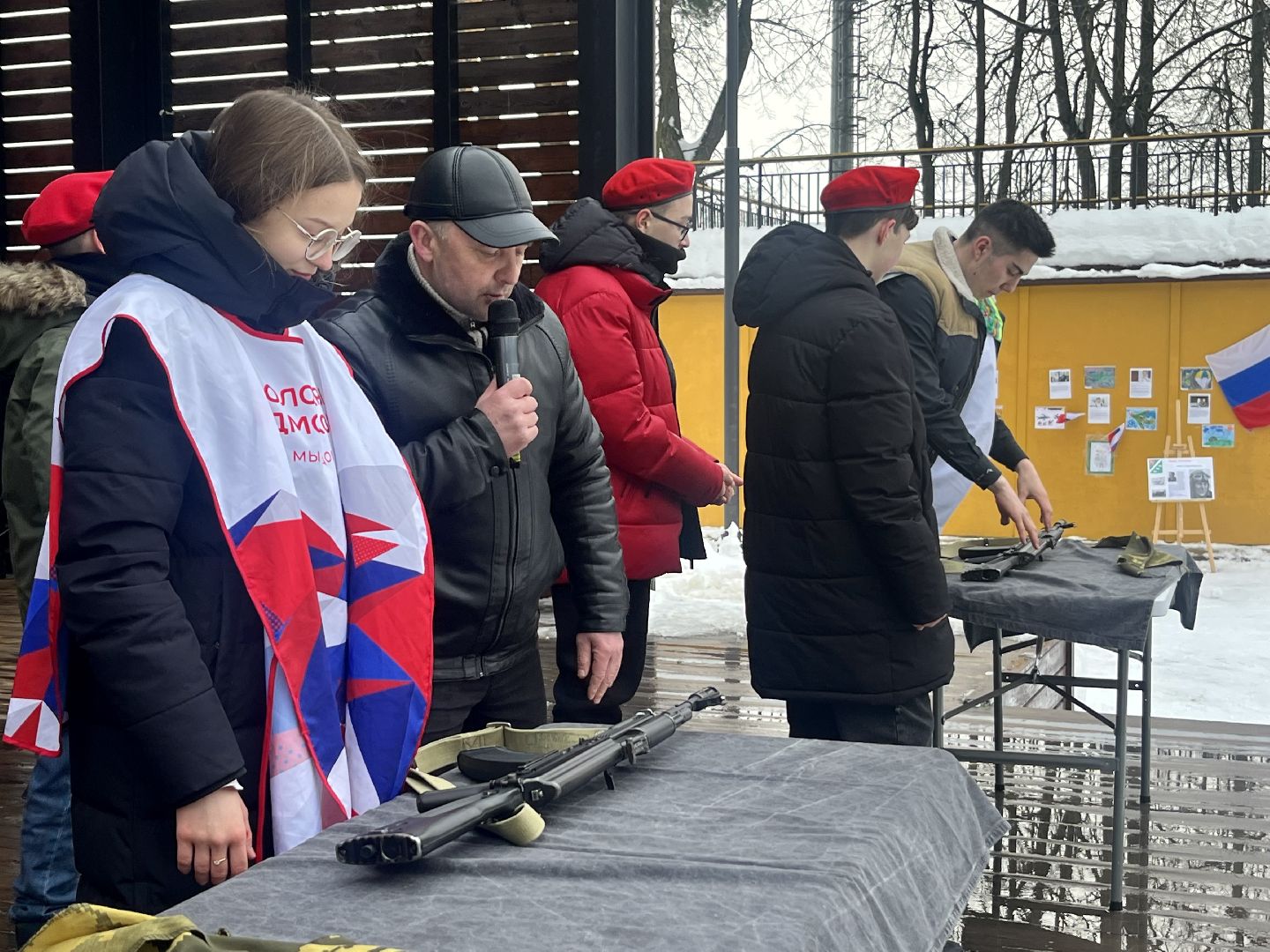 наро-фоминск, день защитника отечества, разрешите поздравить, центральный парк наро-фоминска,волонтеры подмосковья,