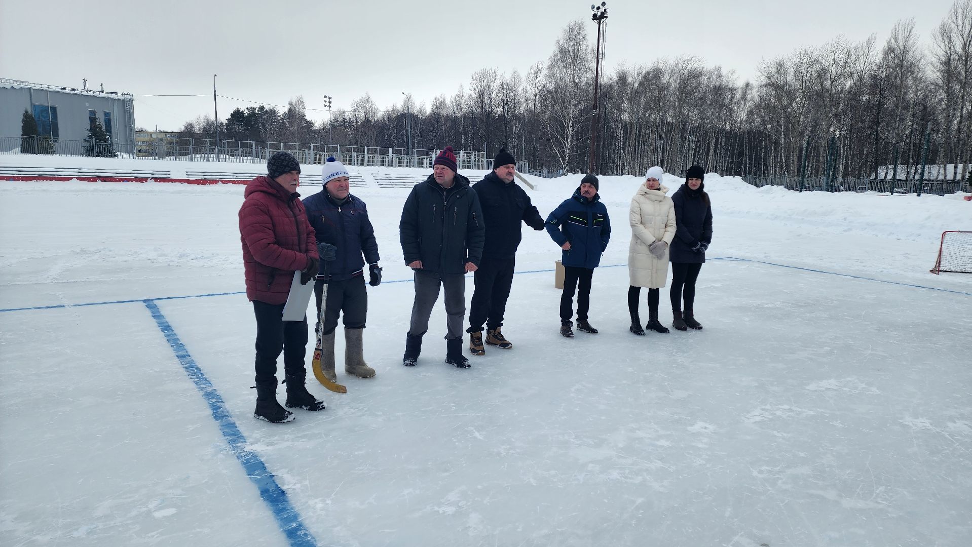 кашира, день защитника отечества, хоккей с мячом, валенки, соревнования, ветераны руново, корыстово, любители,