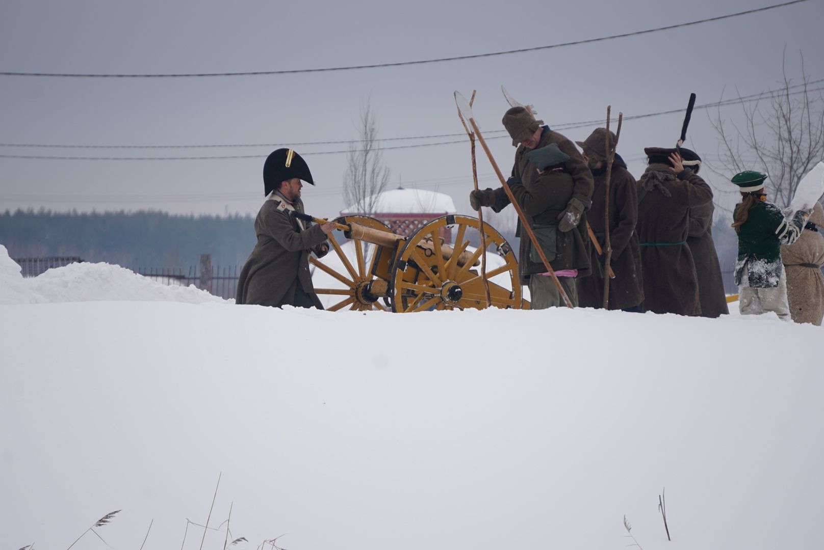 Павловский Посад, Реконструкция, Городской округ Павловский Посад, Кантри парк, Задворки, Люди,