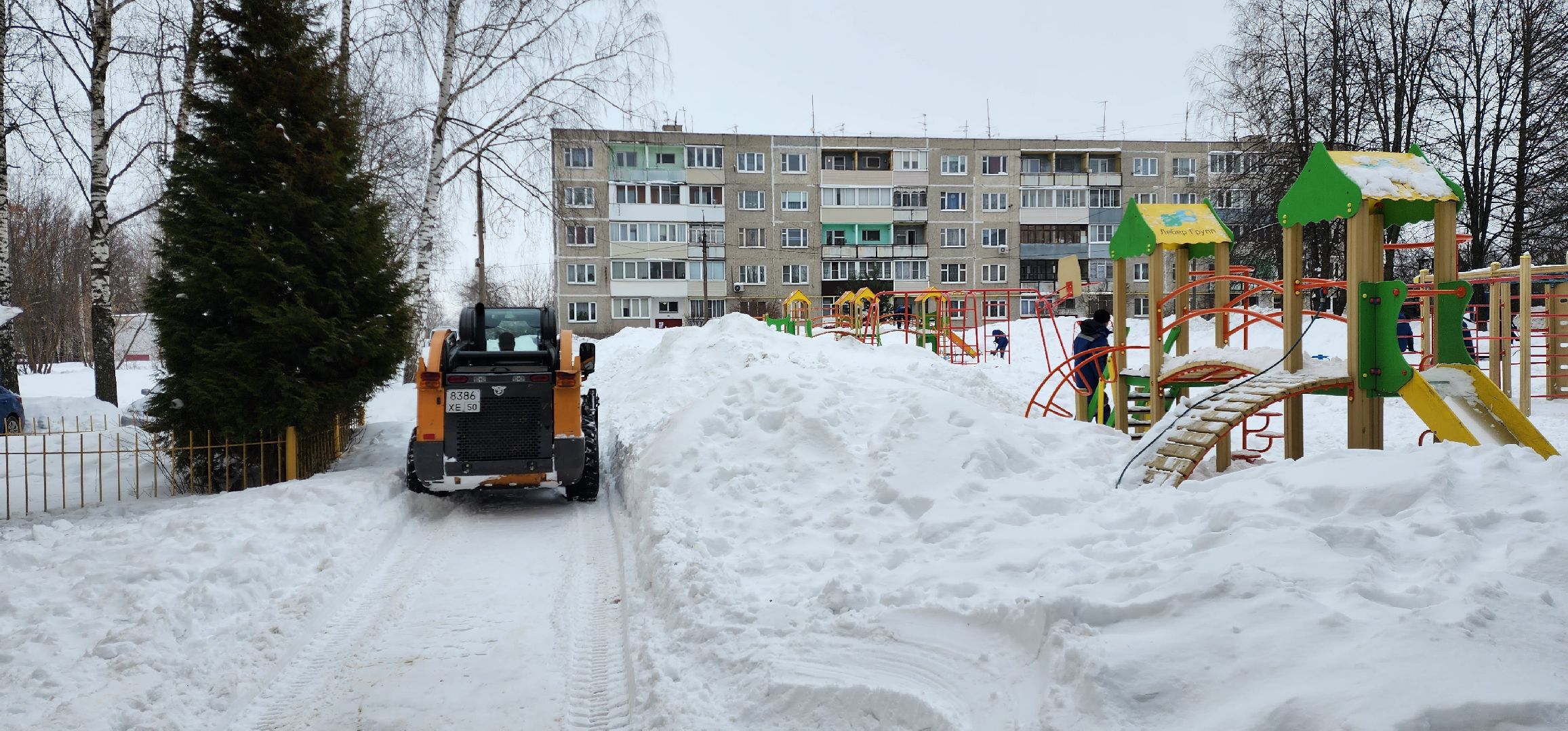 раменское, жкх, уборка снега, поселок РАОС,