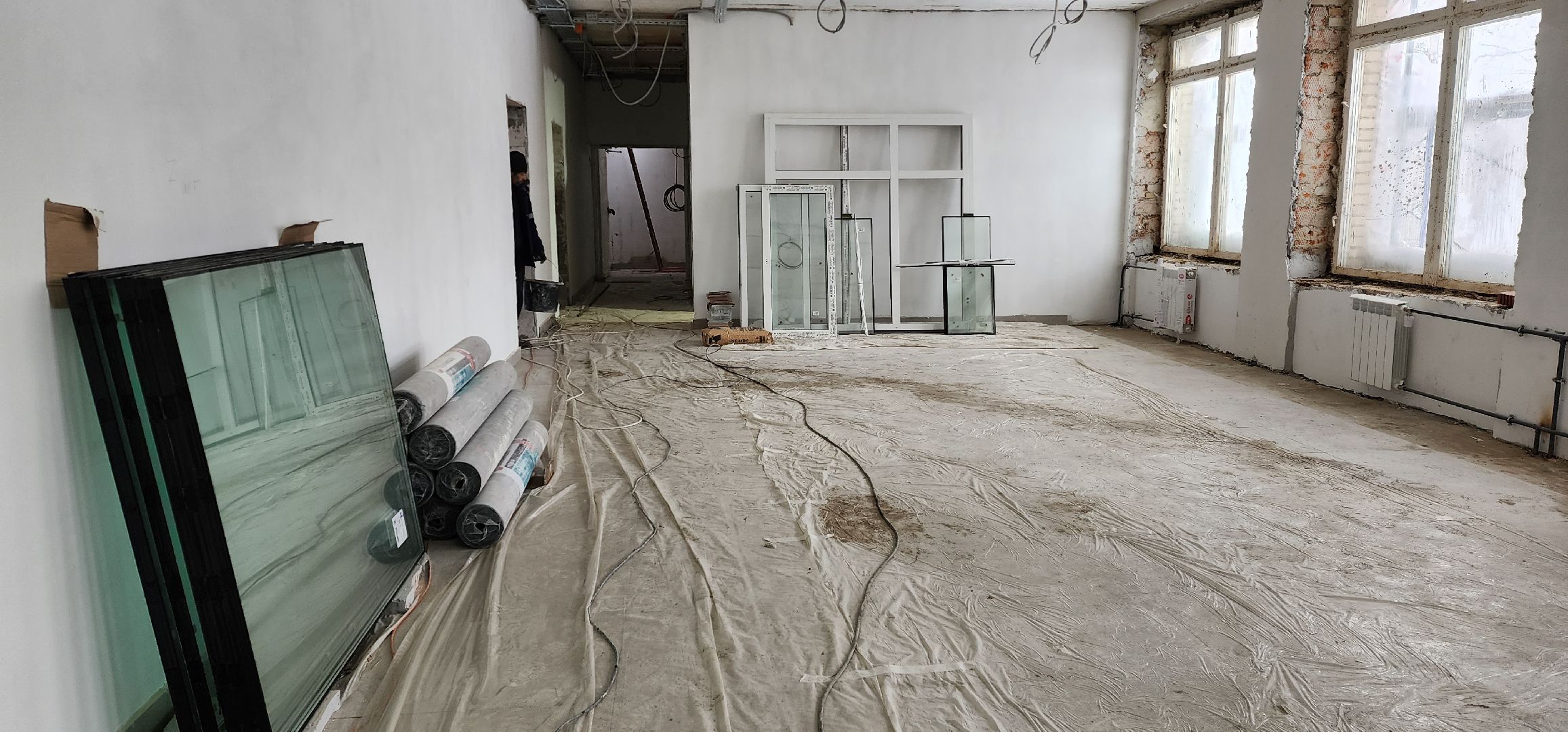 раменское, образование, капитальный ремонт школы в поселке РАОС,