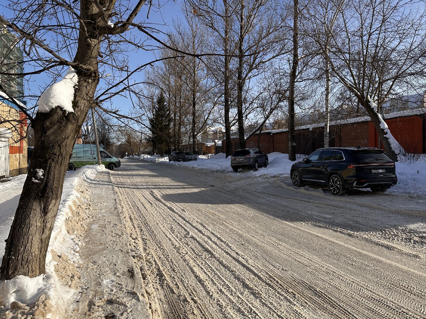 Клин, общество, ЖКХ, зима, снег, уборка снега,