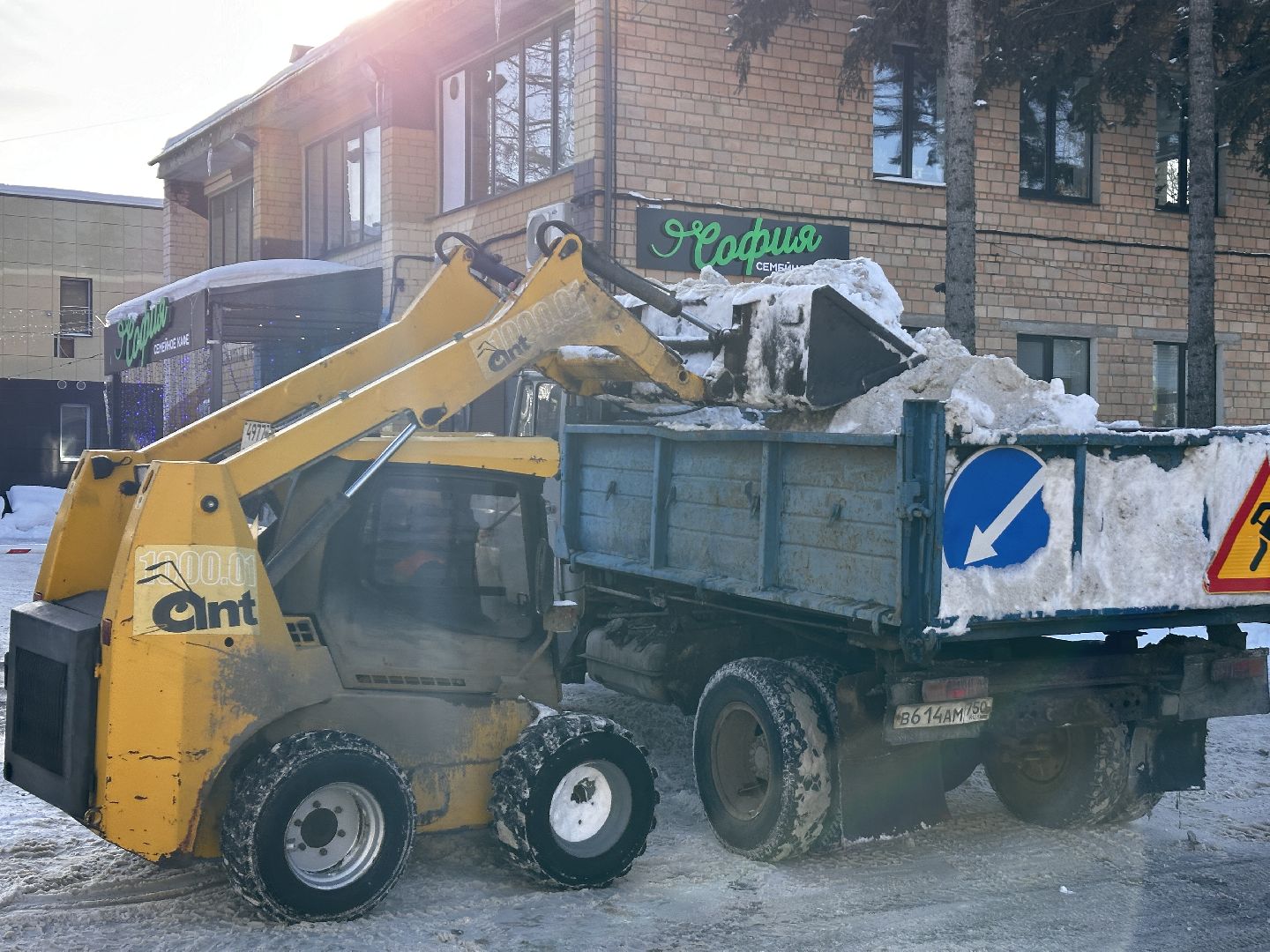Клин, общество, ЖКХ, зима, снег, уборка снега,