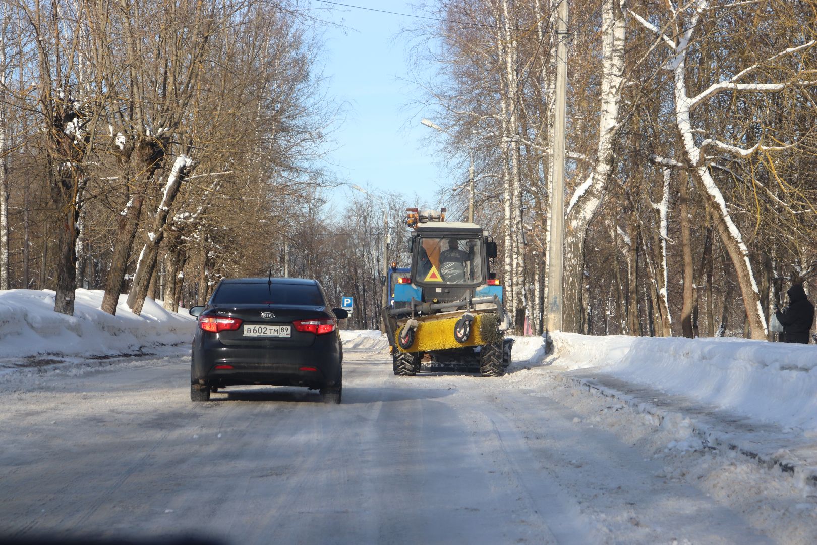 Клин, общество, ЖКХ, зима, снег, уборка снега,