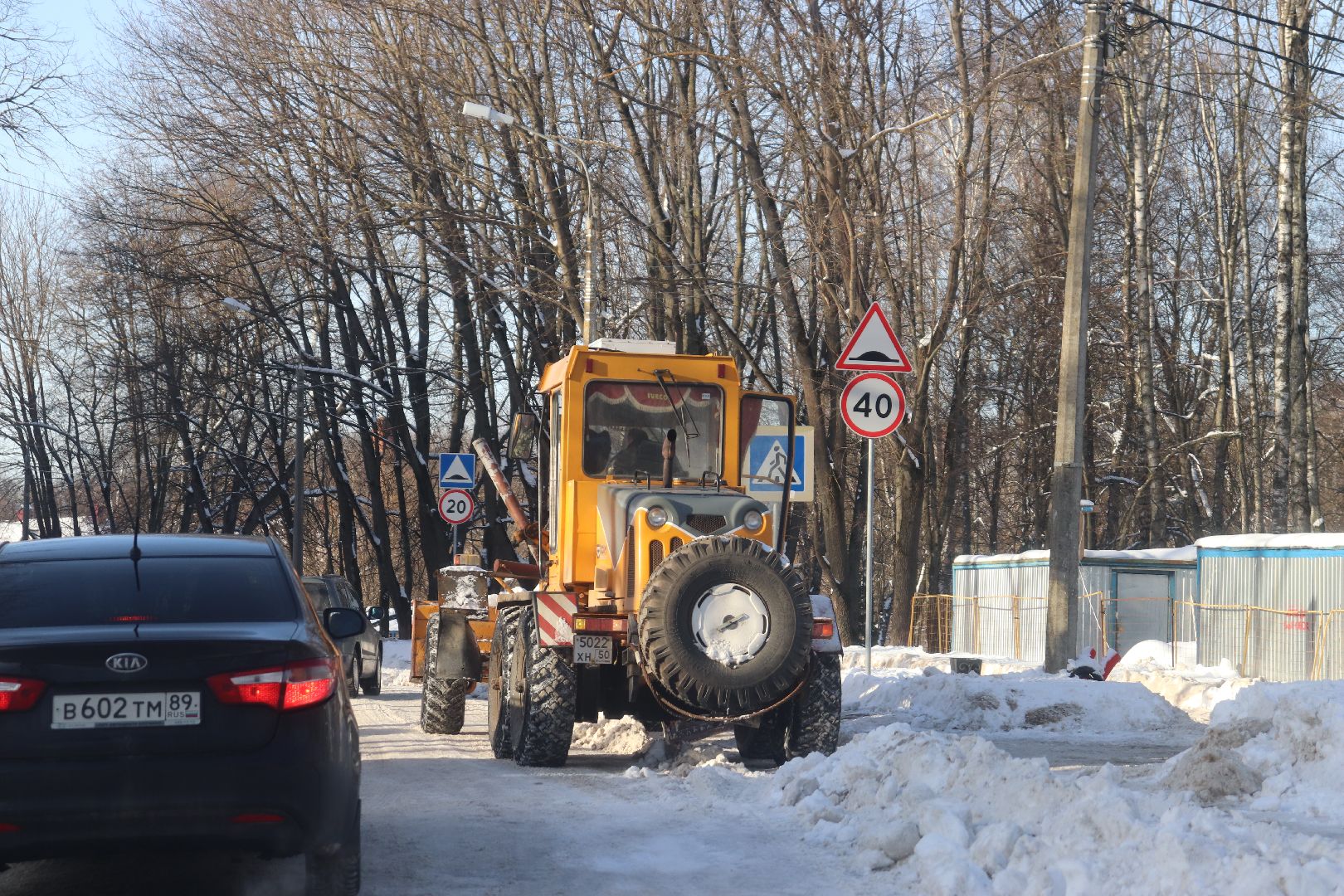 Клин, общество, ЖКХ, зима, снег, уборка снега,