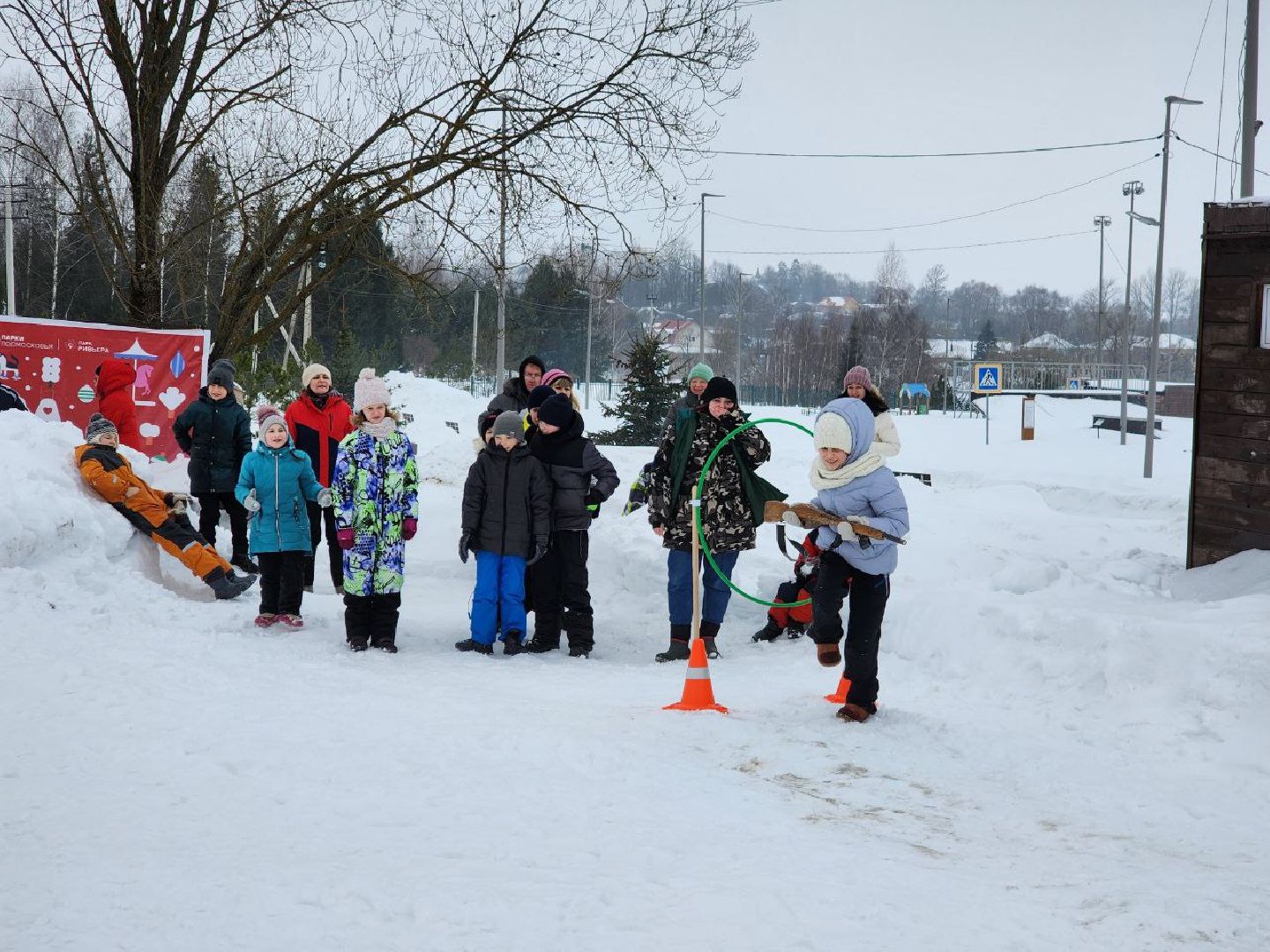 можайск, можайский городской округ, подмосковье, парк, городской парк, праздник, день защитника отечества, дети, культура,