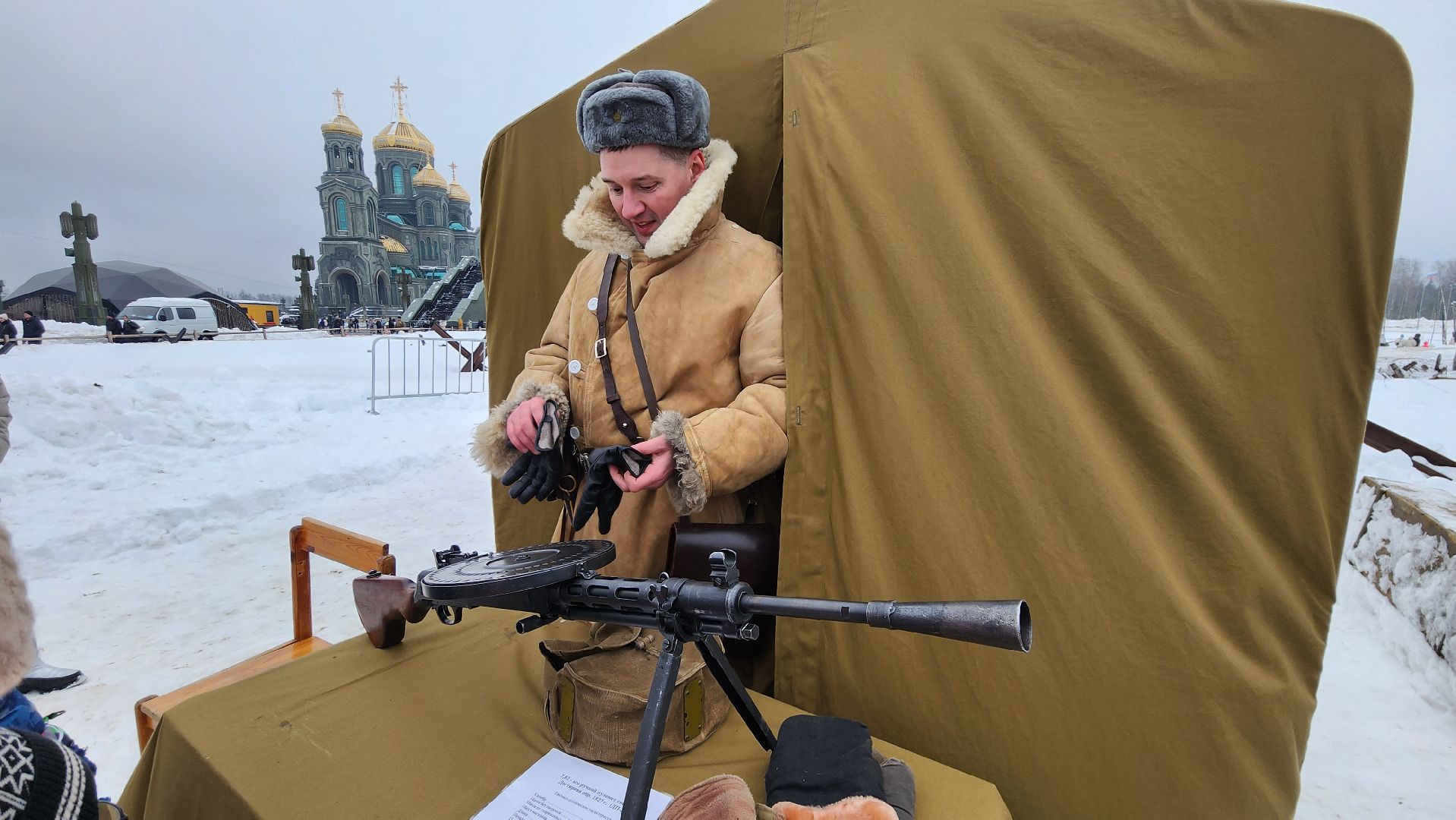 Одинцово, Парк патриот, Храм вс рф, день защитника отечества,