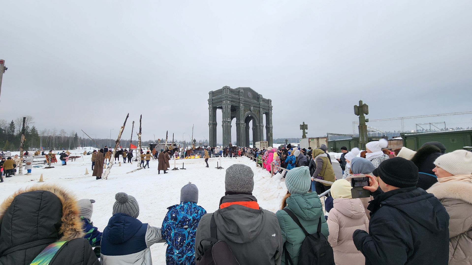 Одинцово, Парк патриот, Главный храм вс рф, день защитника отечества,