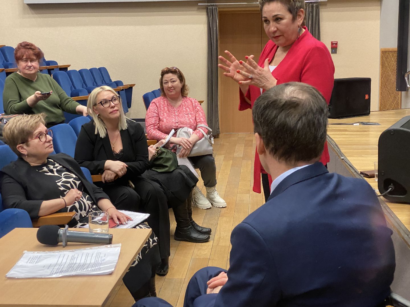 Депутат государственной думы, Михаил терентьев, инвалиды, встреча с жителями, дши,