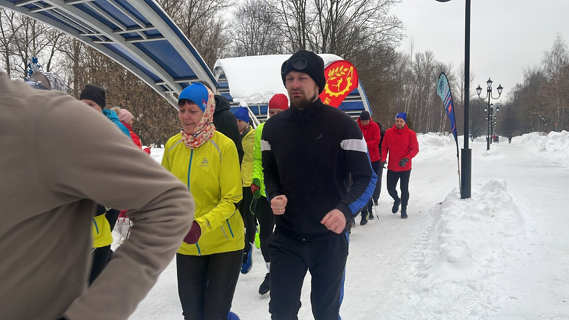 забег, балашиха, парк заречная, бег в парке,