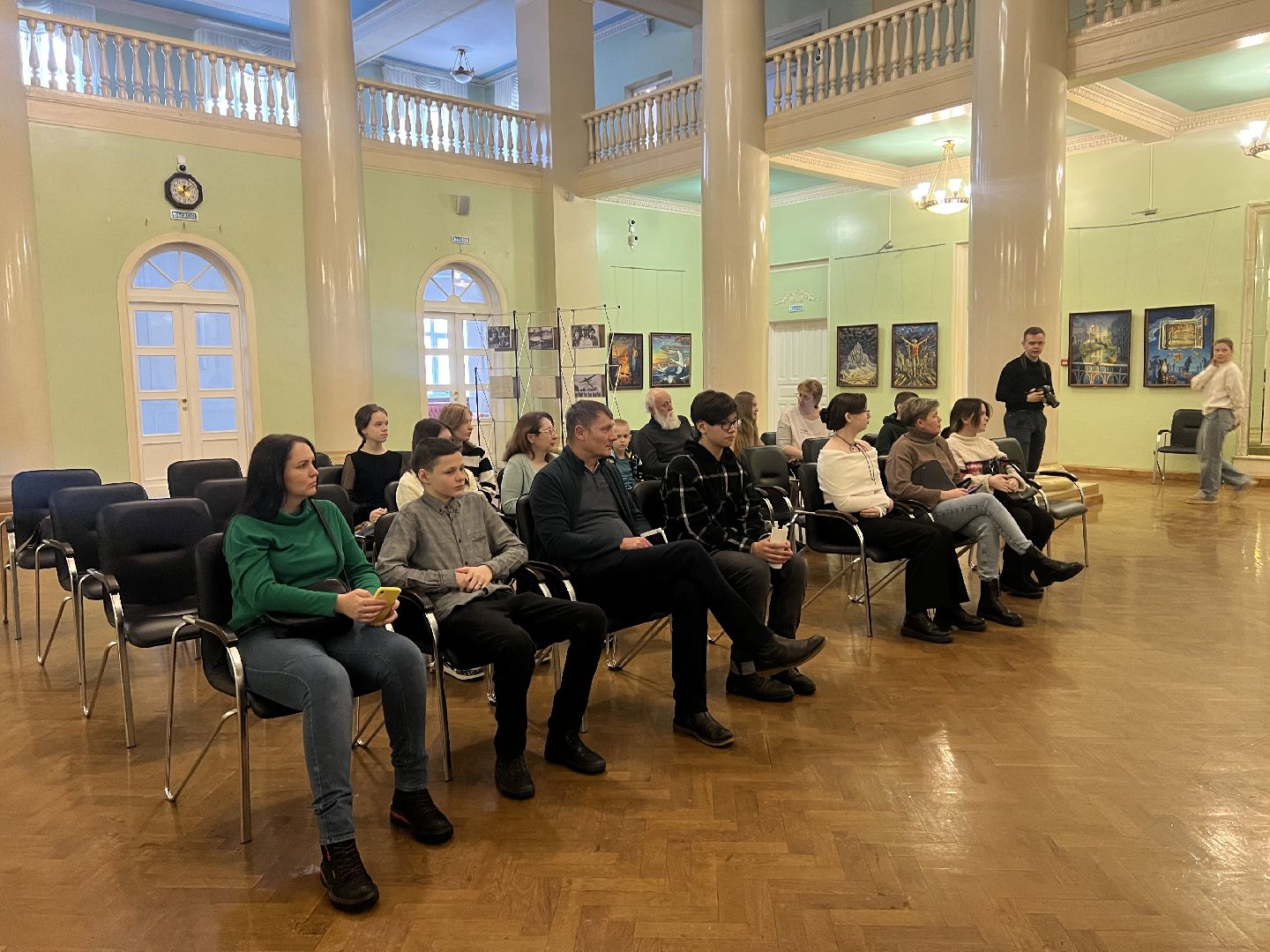 вручение паспортов, Дворец Культуры, Жуковский,юные жители Жуковского,