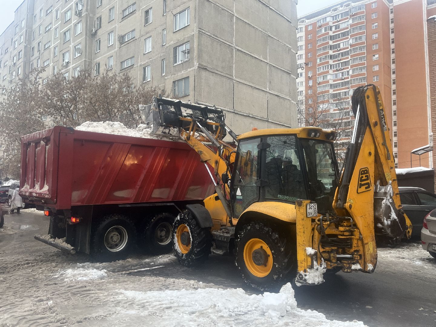 уборка снега, вывоз снега, уборка дворов,