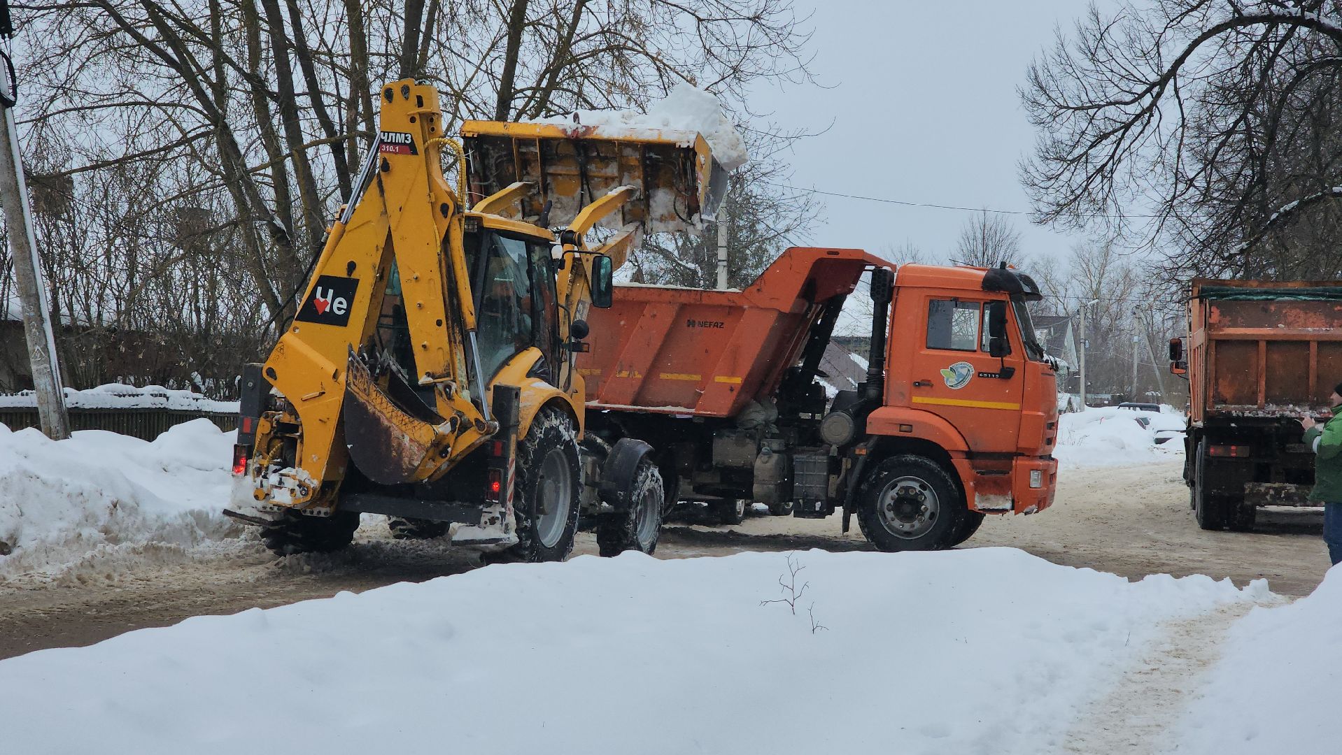 волоколамск, жкх, жкх и благоустройство, дороги, снегопад, коммунальная служба, коммунальное хозяйство,