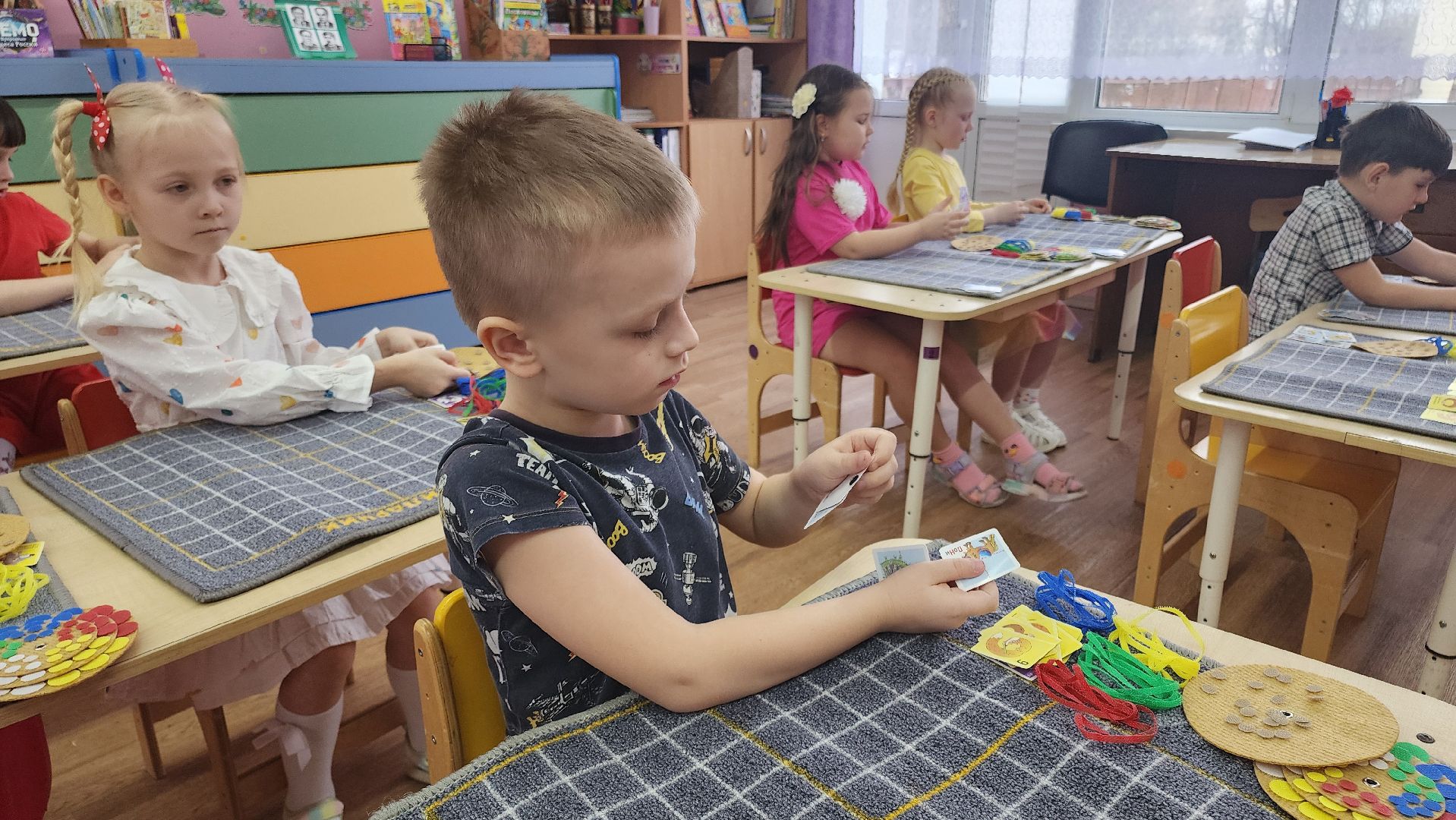 кашира, детский сад 7, школа 9, предшкола, коврограф мини ларчик, математика, подготовка к школе,