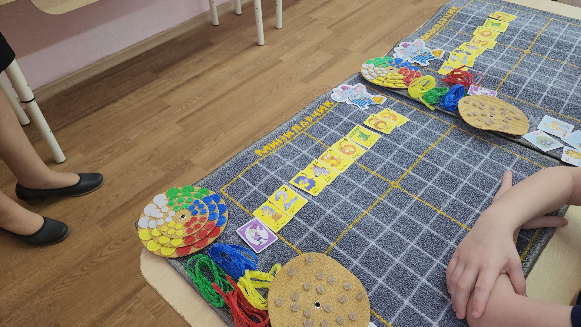 кашира, детский сад 7, школа 9, предшкола, коврограф мини ларчик, математика, подготовка к школе,