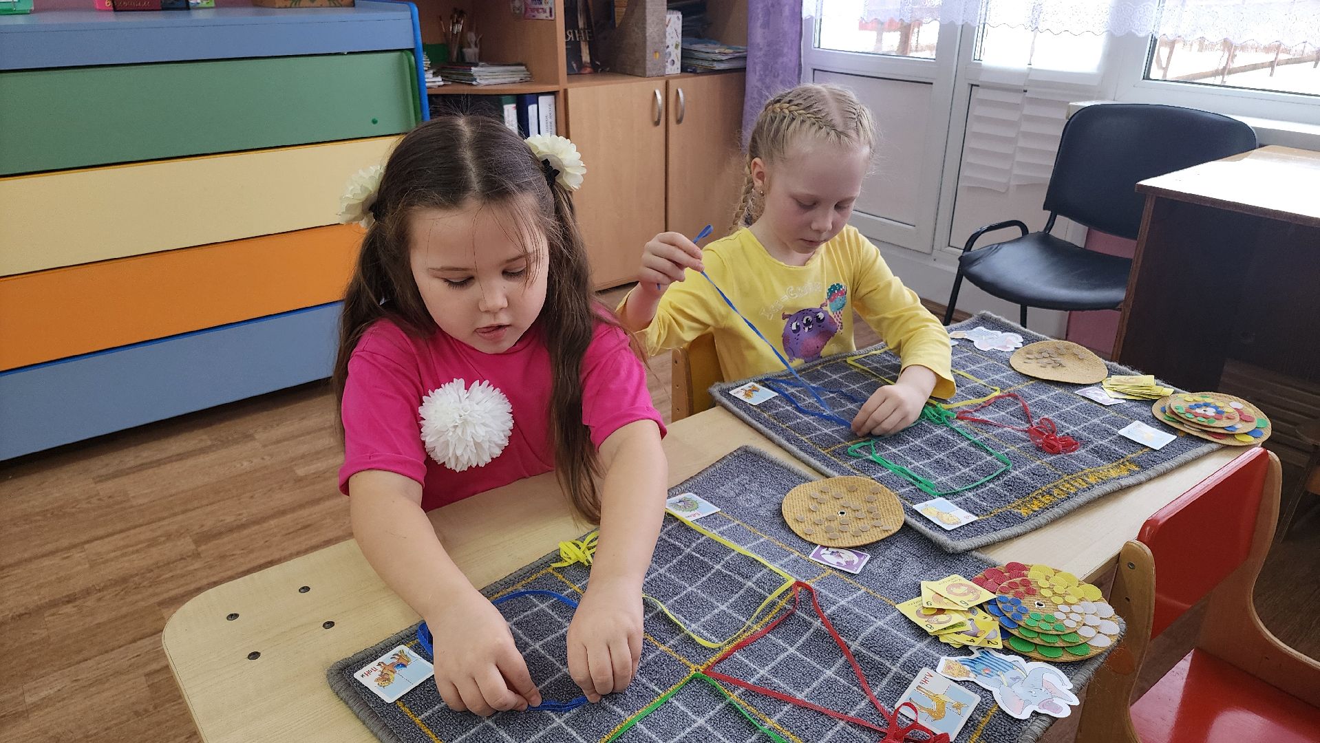 кашира, детский сад 7, школа 9, предшкола, коврограф мини ларчик, математика, подготовка к школе,