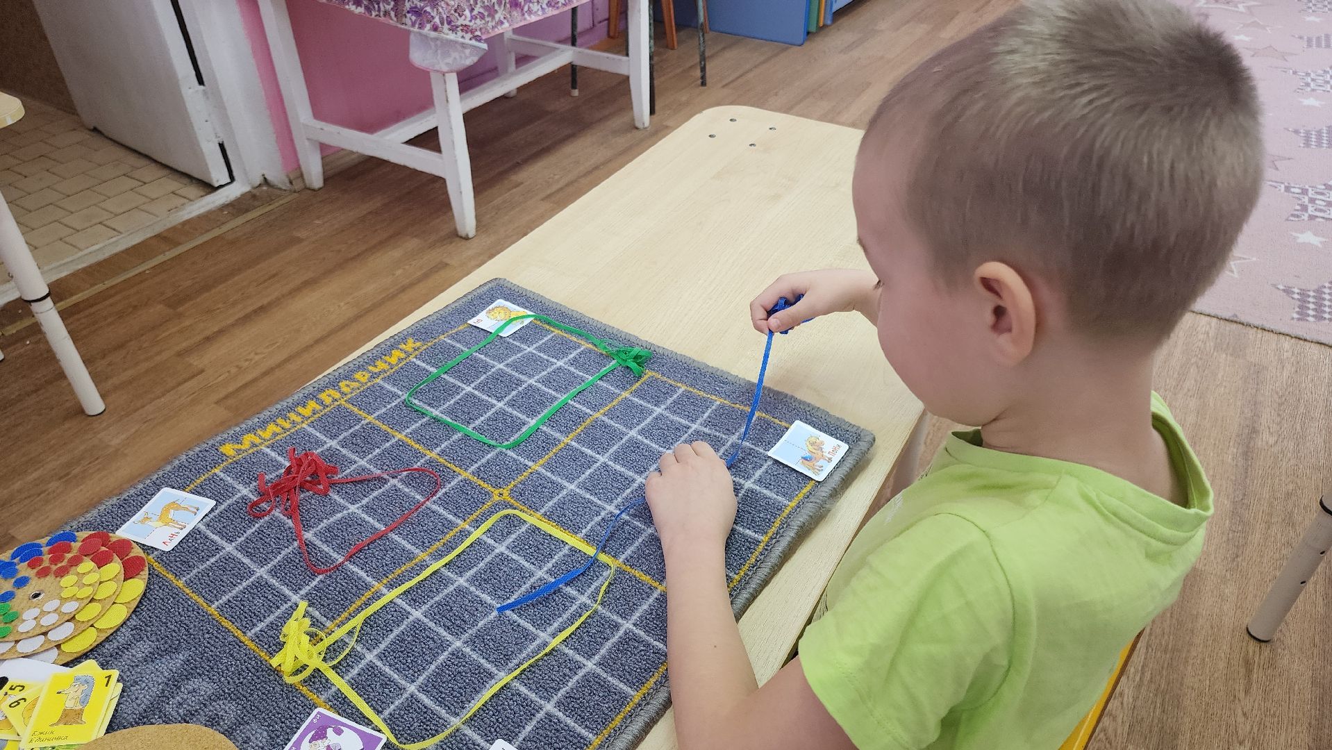 кашира, детский сад 7, школа 9, предшкола, коврограф мини ларчик, математика, подготовка к школе,