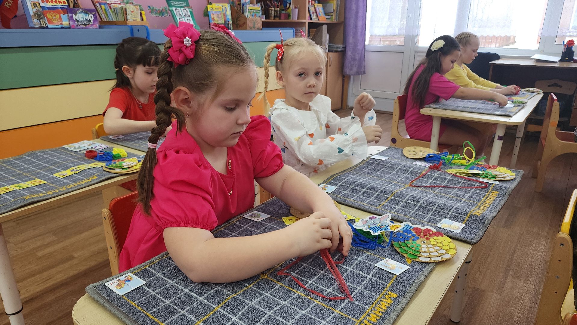 кашира, детский сад 7, школа 9, предшкола, коврограф мини ларчик, математика, подготовка к школе,