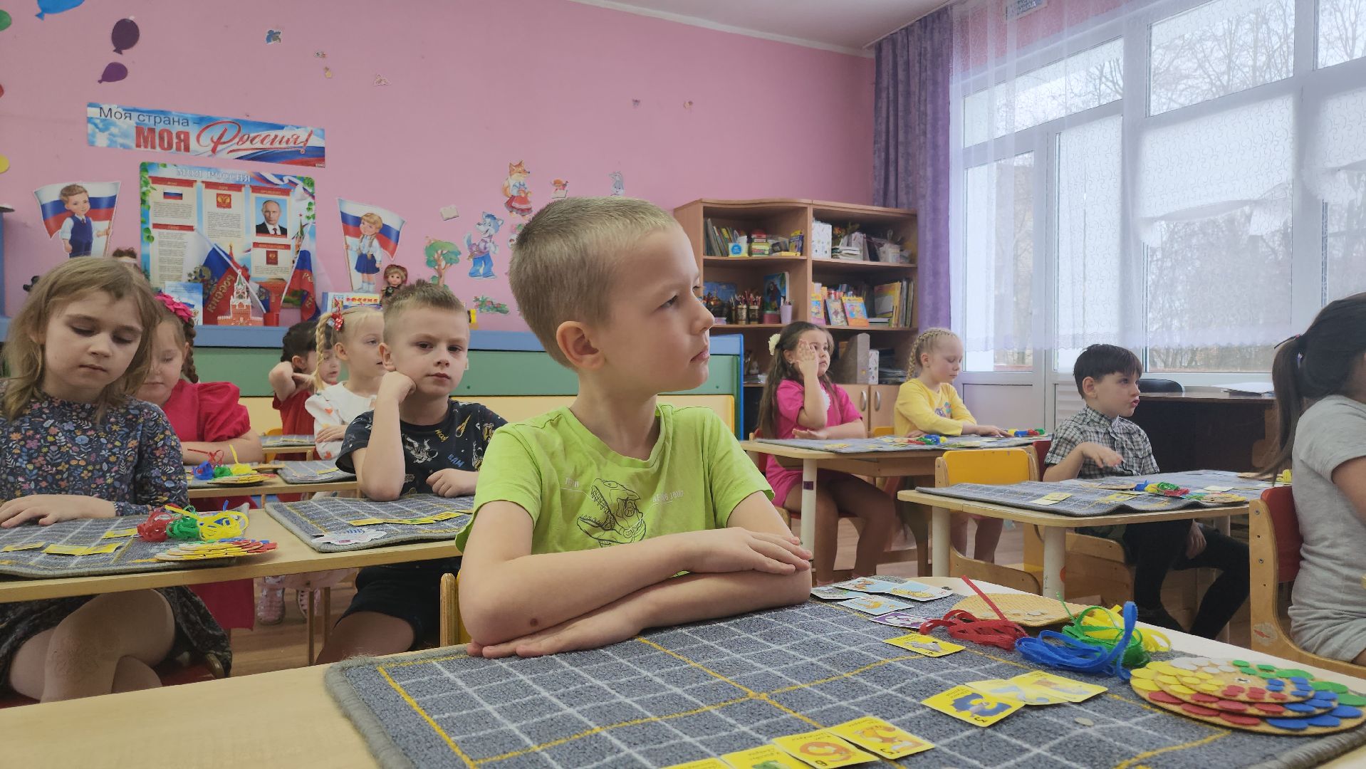 кашира, детский сад 7, школа 9, предшкола, коврограф мини ларчик, математика, подготовка к школе,